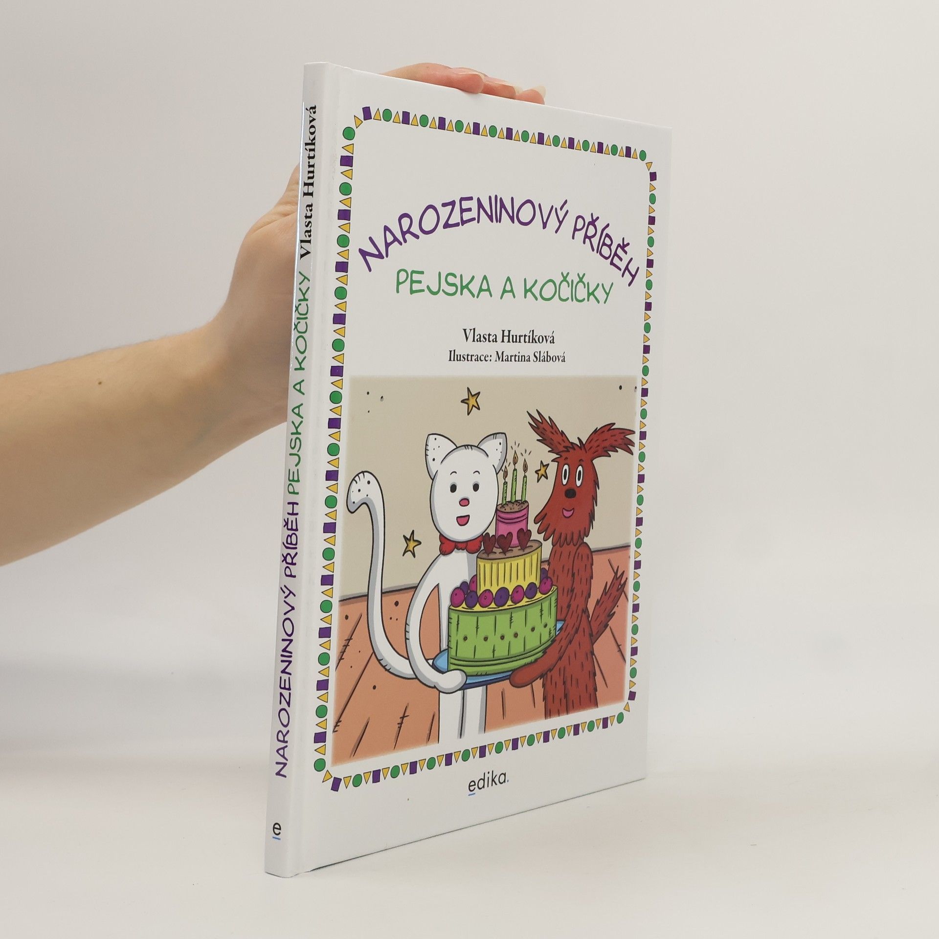 Vlasta Hurtíková Narozeninový příběh pejska a kočičky