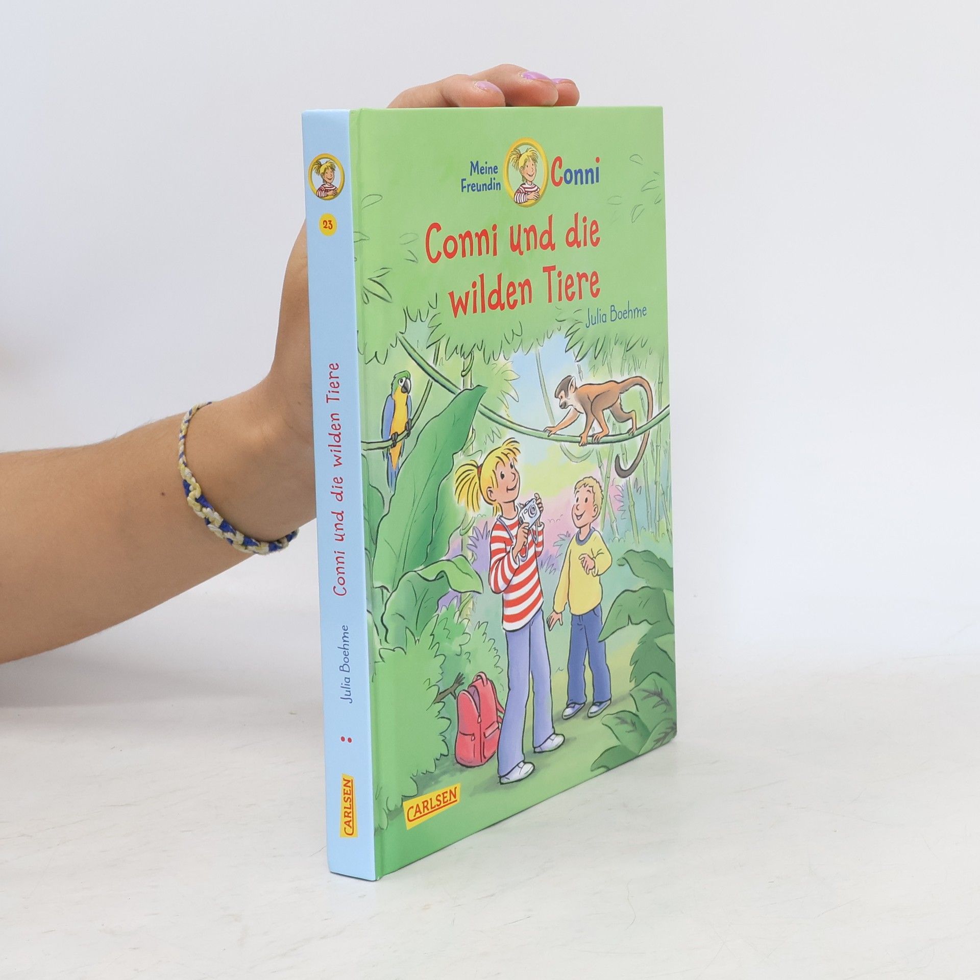 Julia Boehme Conni und die wilden Tiere (farbig illustriert)