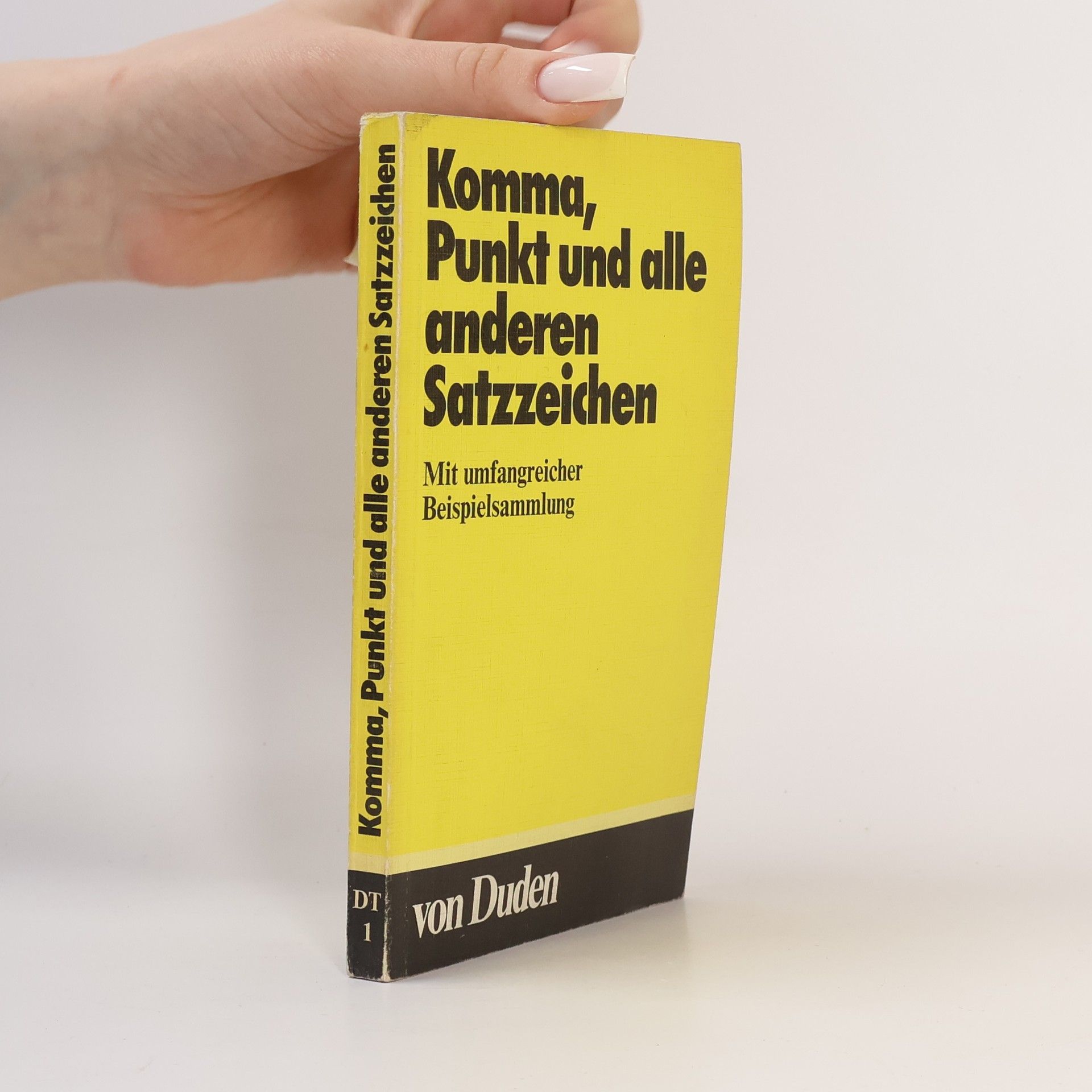 Dieter Berger Komma, Punkt und alle anderen Satzzeichen