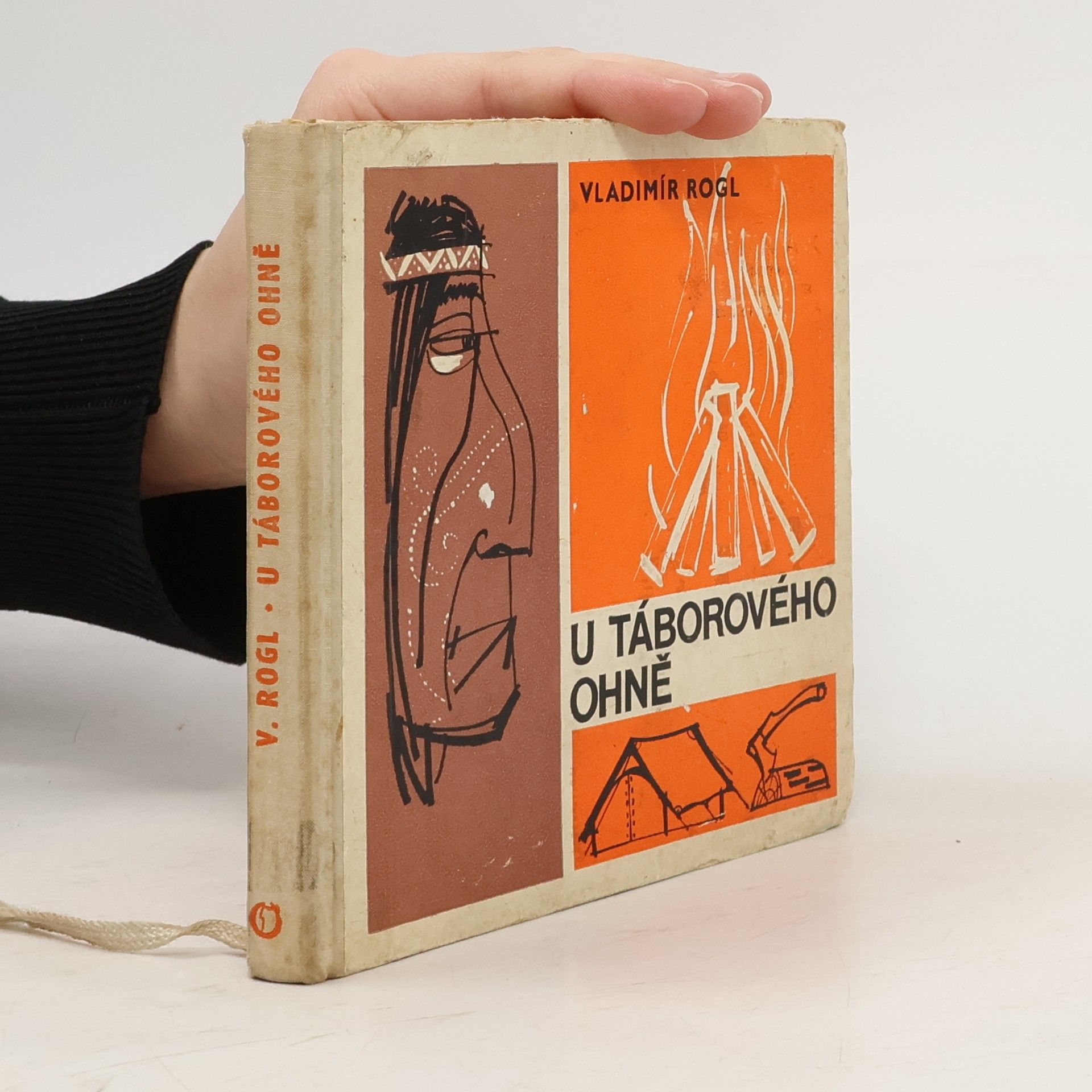 Vladimír Rogl U táborového ohně