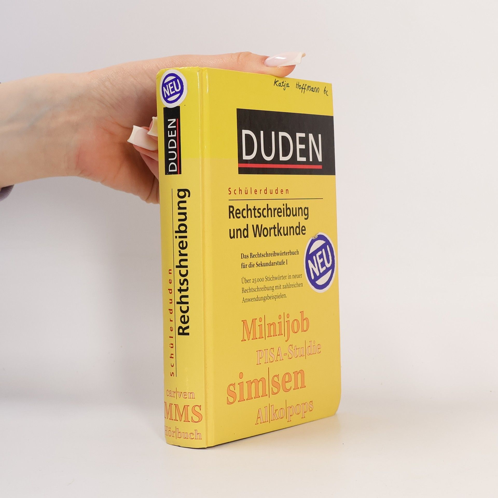 Ralf Osterwinter Schülerduden, Rechtschreibung und Wortkunde