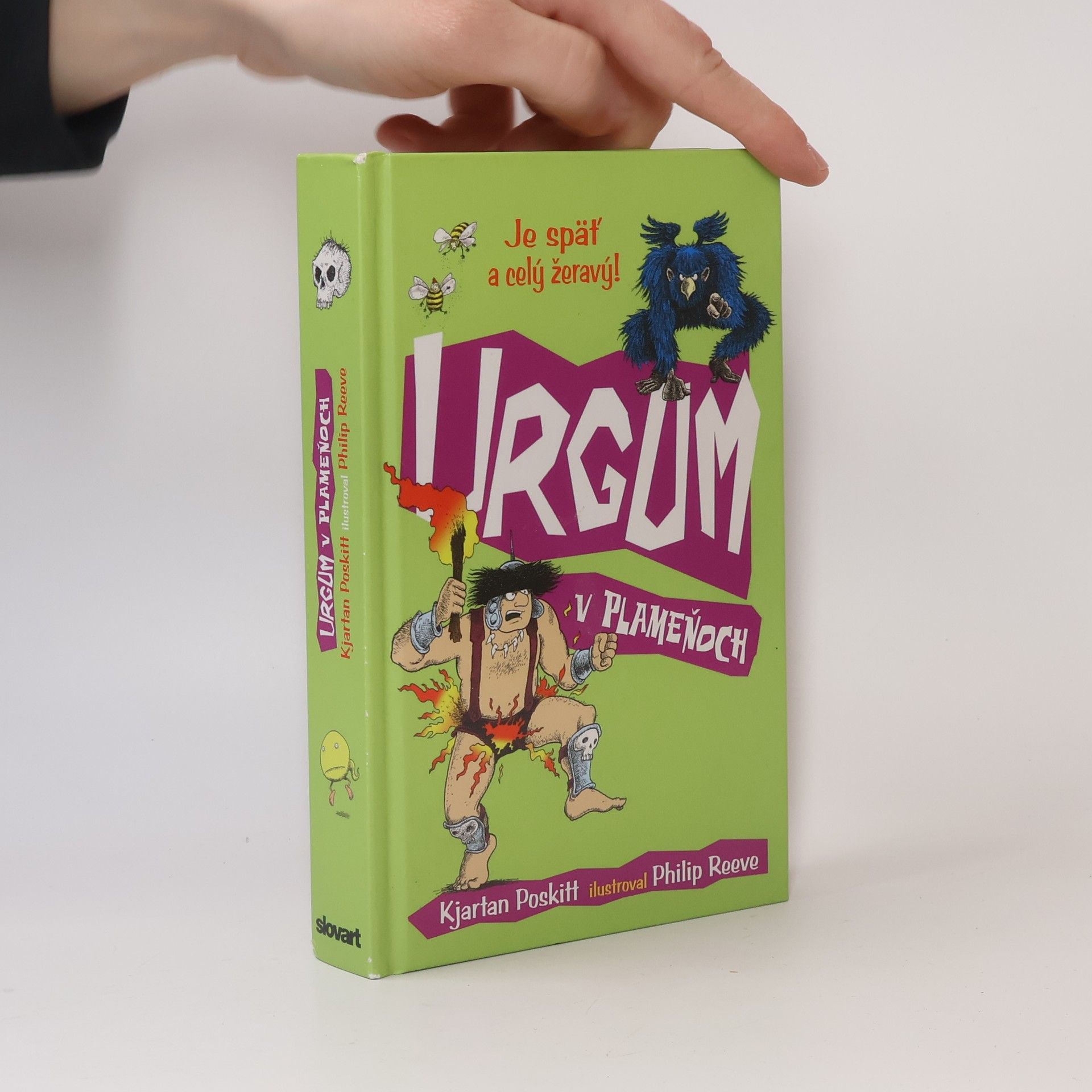 Kjartan Poskitt Urgum v plameňoch