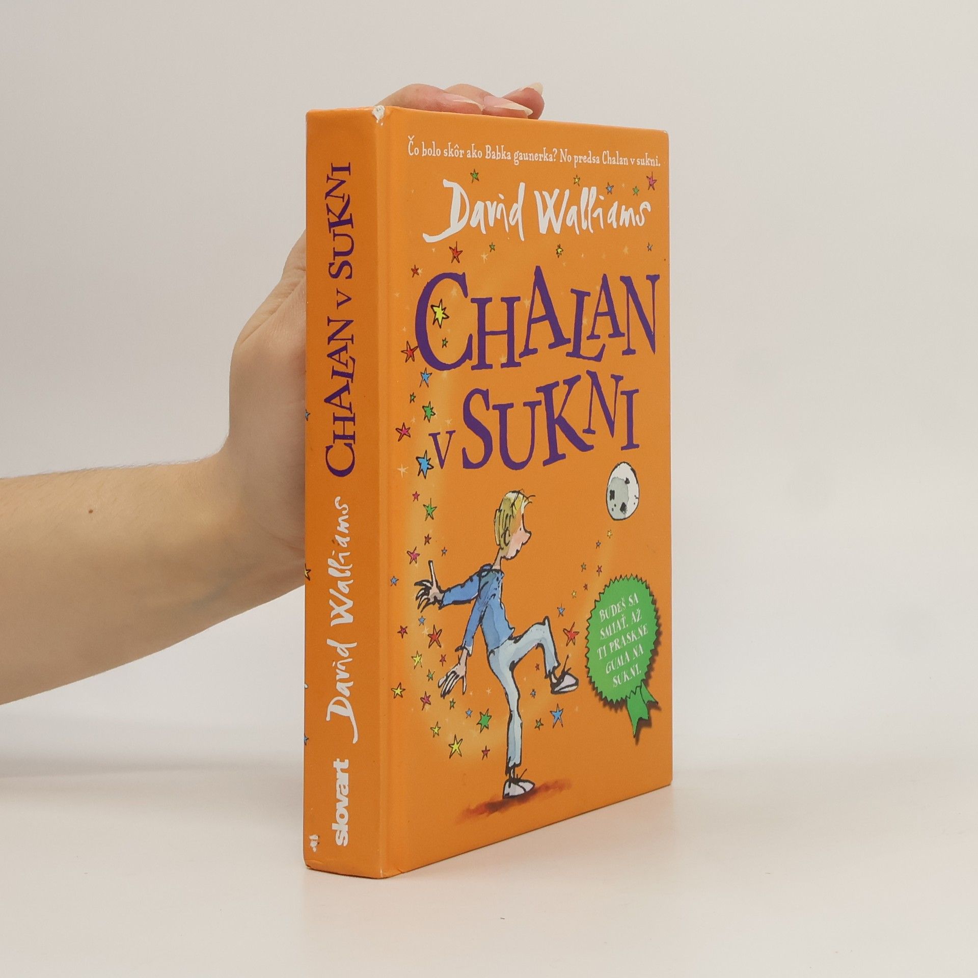 David Walliams Chalan v sukni