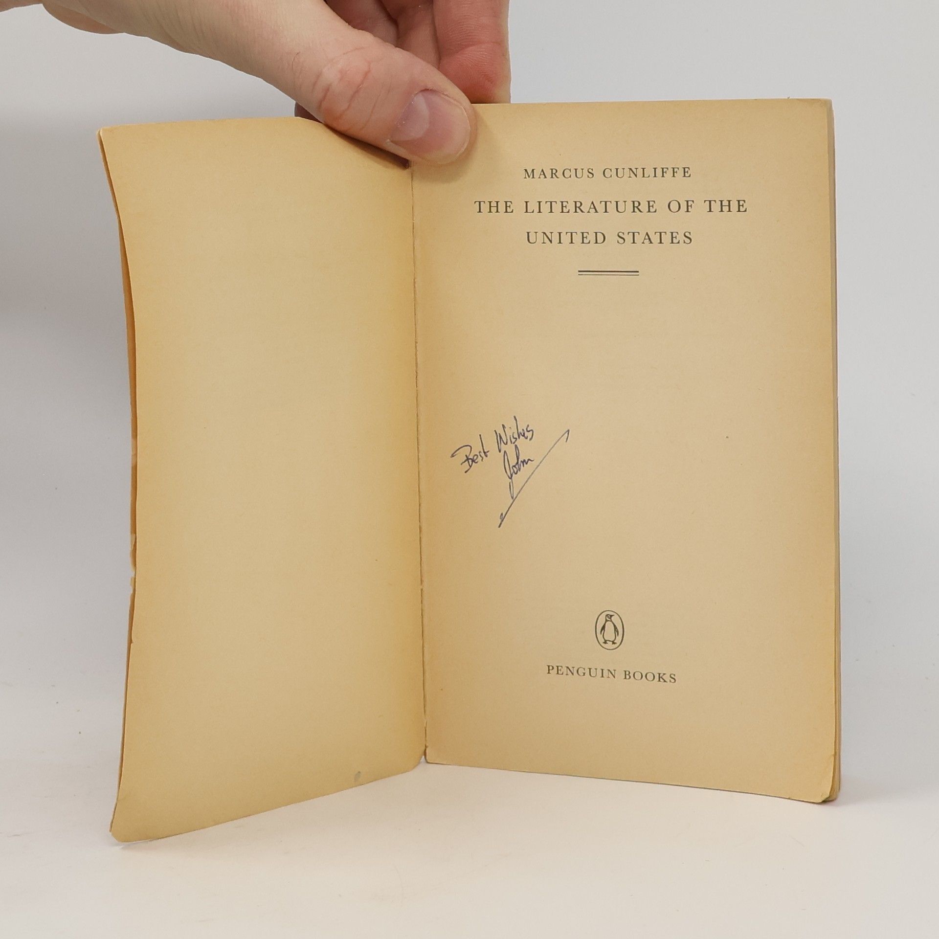 Marcus Cunliffe The Literature of the United States