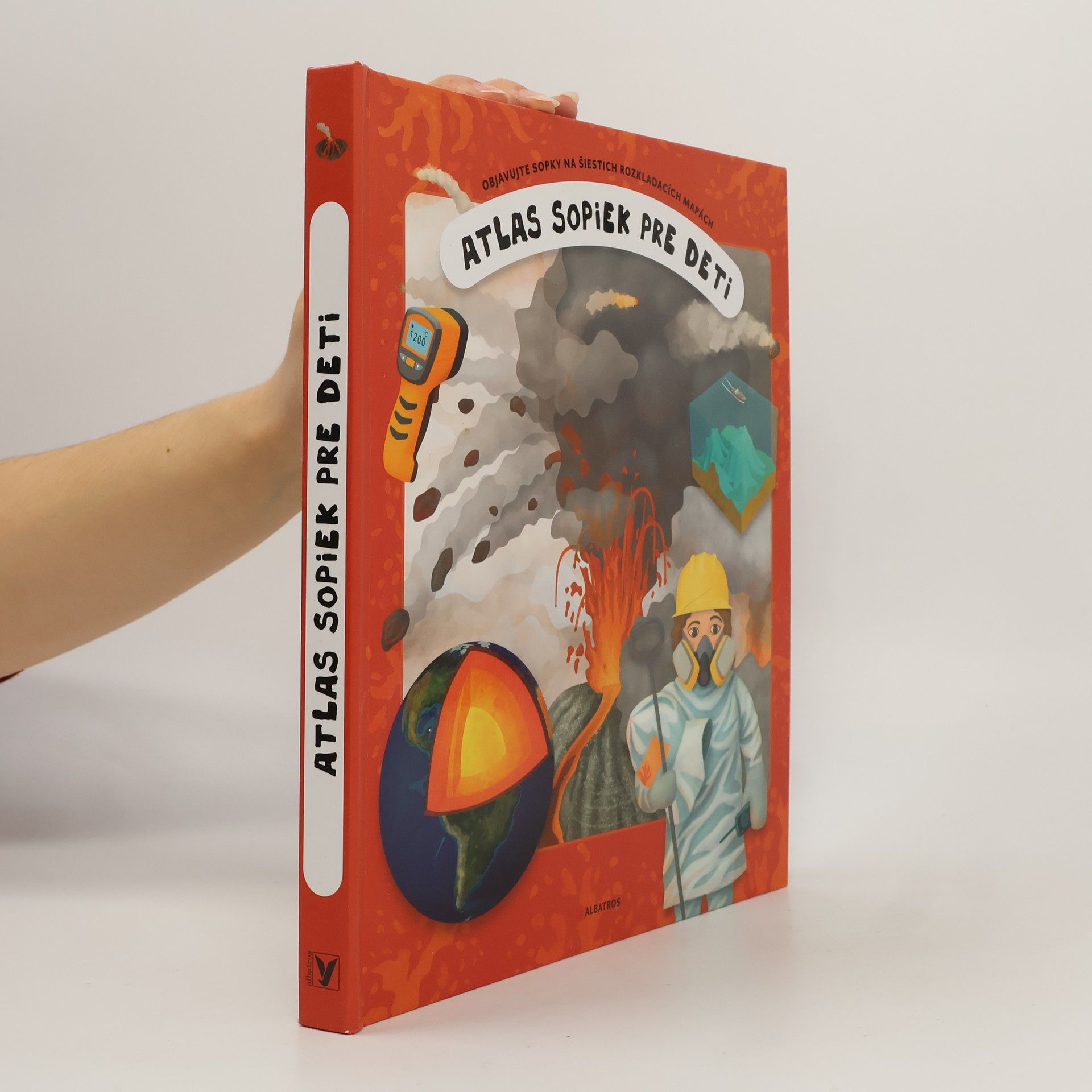 Pavel Gabzdyl Atlas sopiek pre deti : objavujte sopky na šiestich rozkladacích mapách