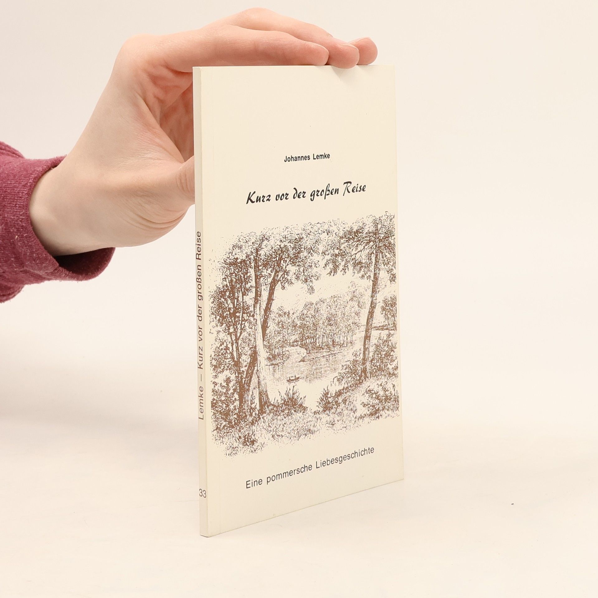 Johannes Lemke Kurz vor der großen Reise