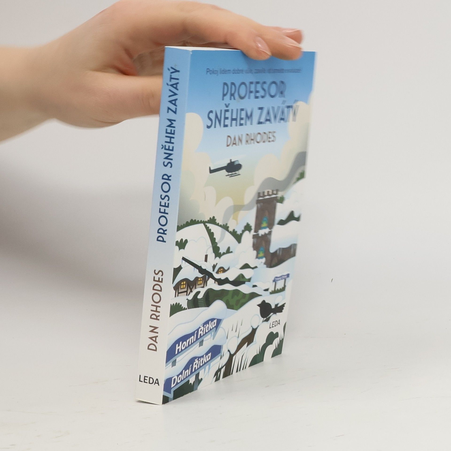 Dan Rhodes Profesor sněhem zavátý