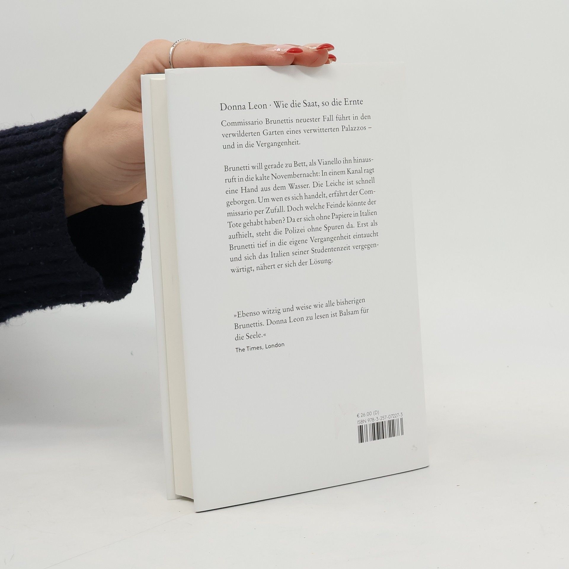 Donna Leon Wie die Saat, so die Ernte