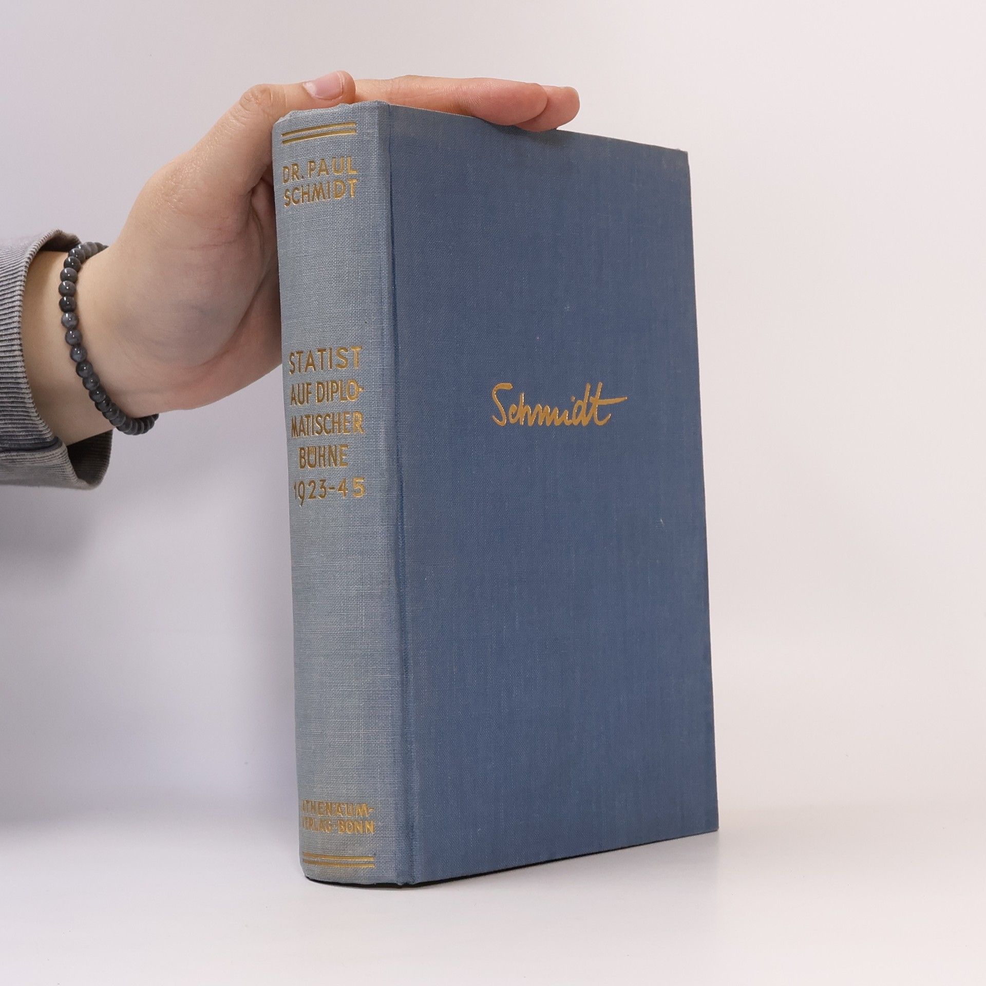 Paul Schmidt Statist auf Diplomatischer Bühne