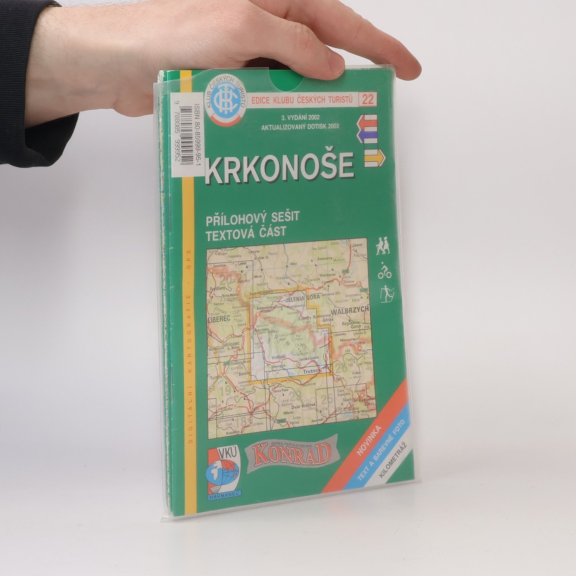 AA.VV. Krkonoše : turistická mapa