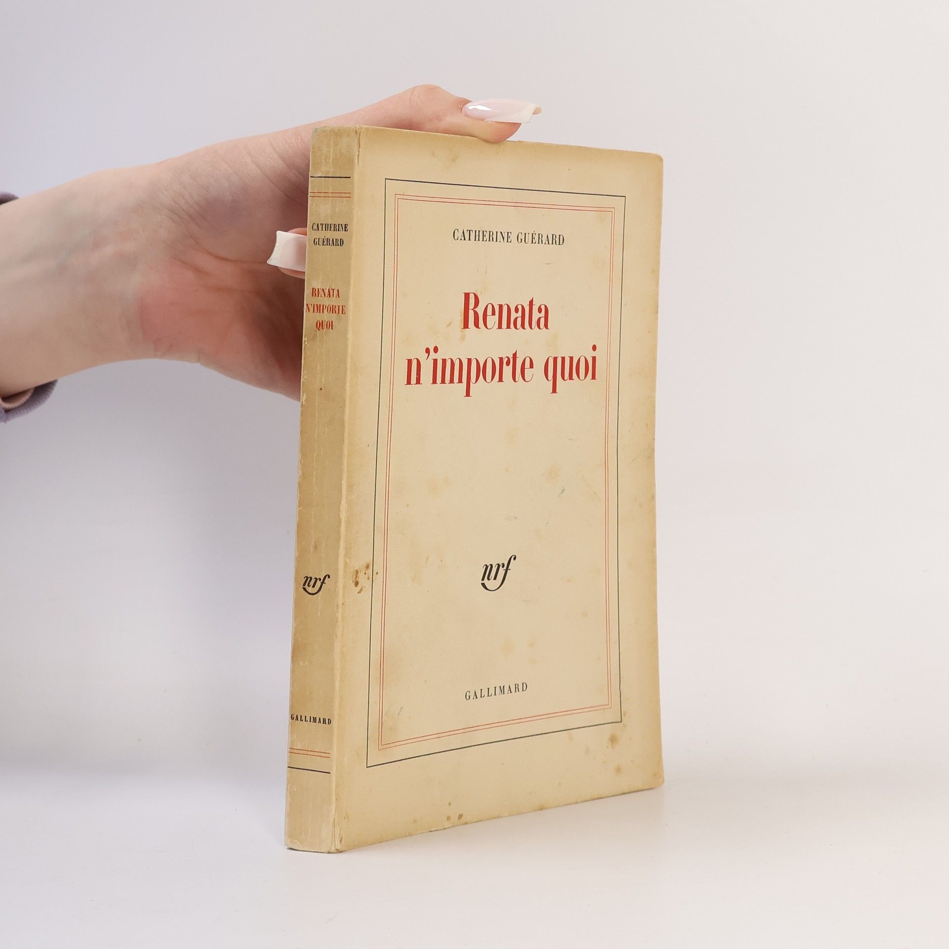 Catherine Guérard Renata n'importe quoi