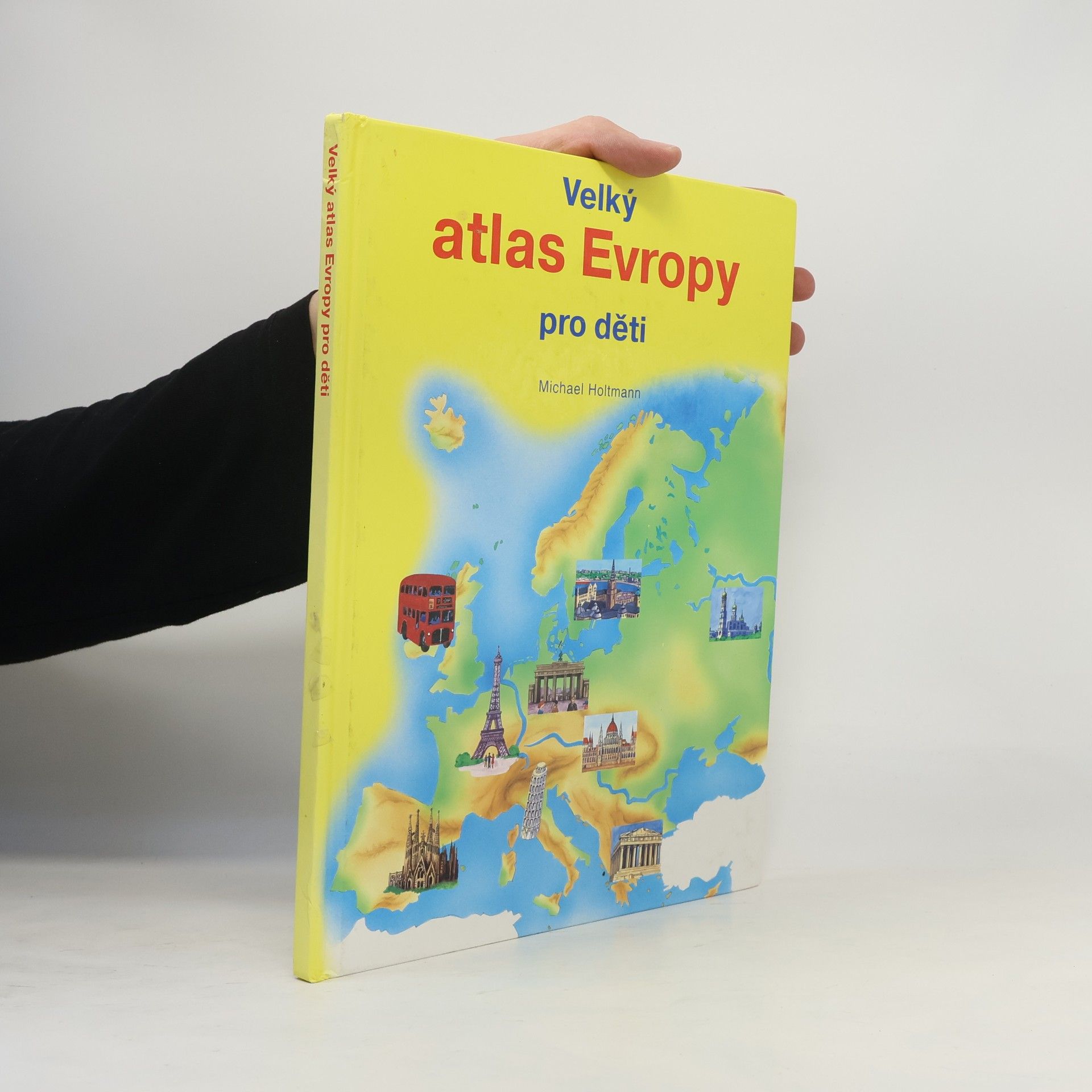 Michael Holtmann Velký atlas Evropy pro děti