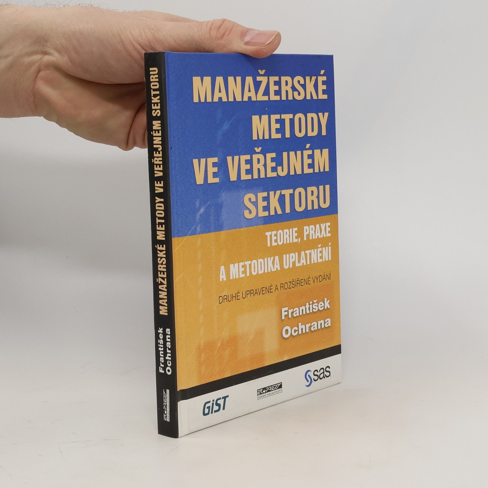 František Ochrana Manažerské metody ve veřejném sektoru