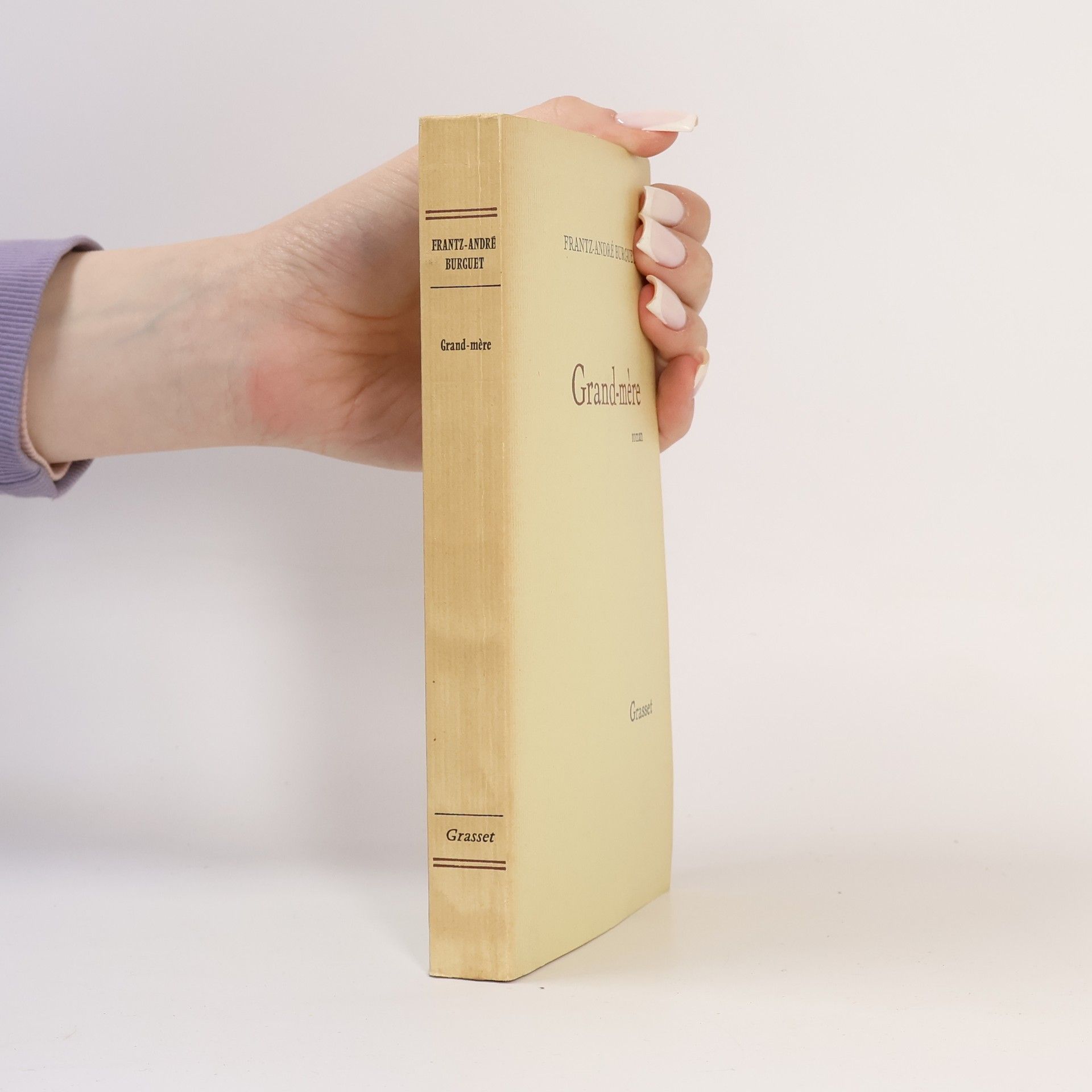 Frantz-André Burguet Grand-mère