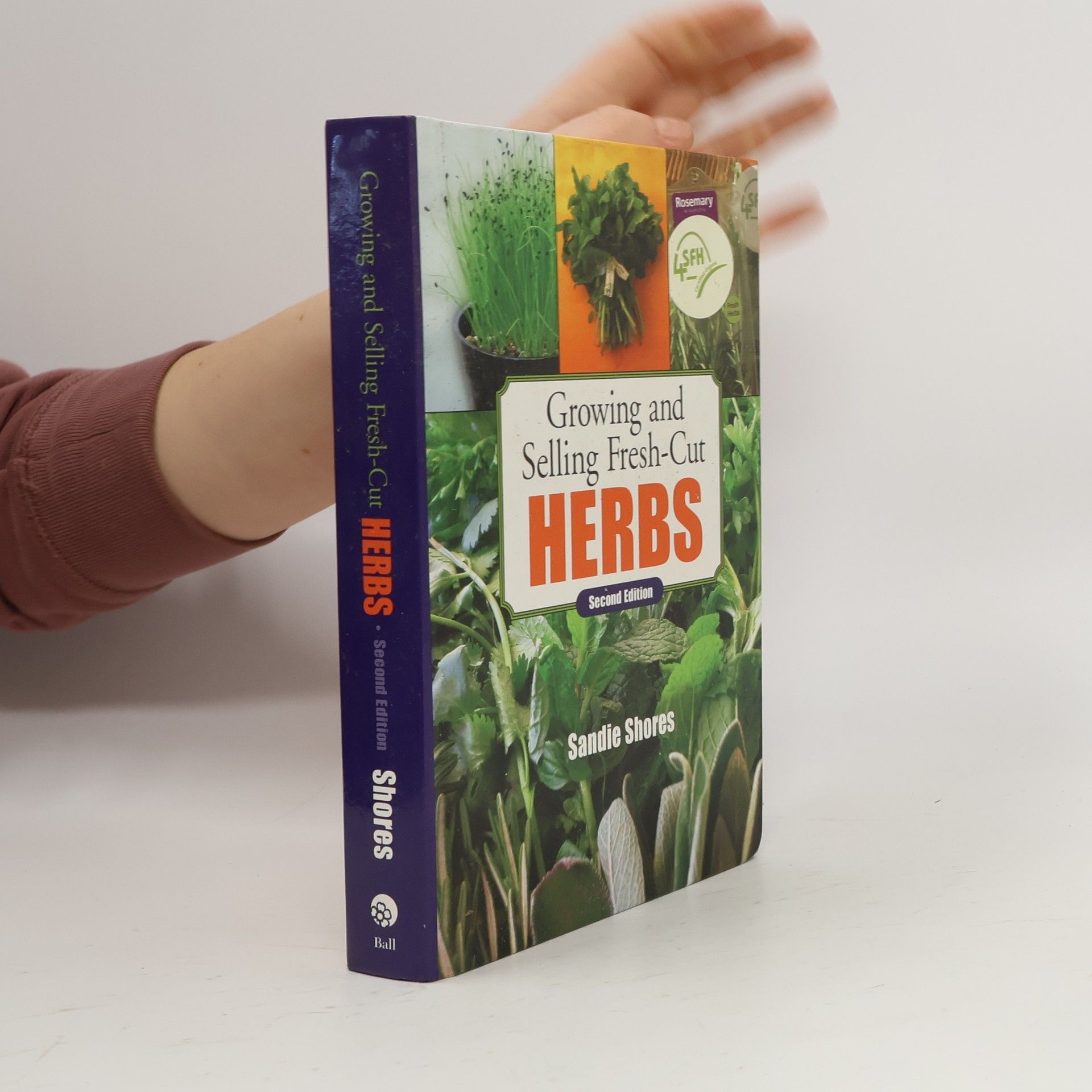 Sandie Shores Growing and Selling Fresh-Cut Herbs