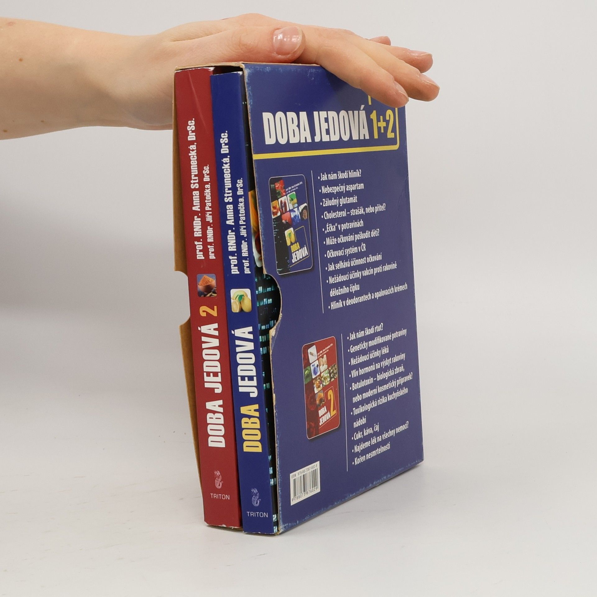 Anna Strunecká Doba jedová 1. a 2. díl (box, 2 svazky)