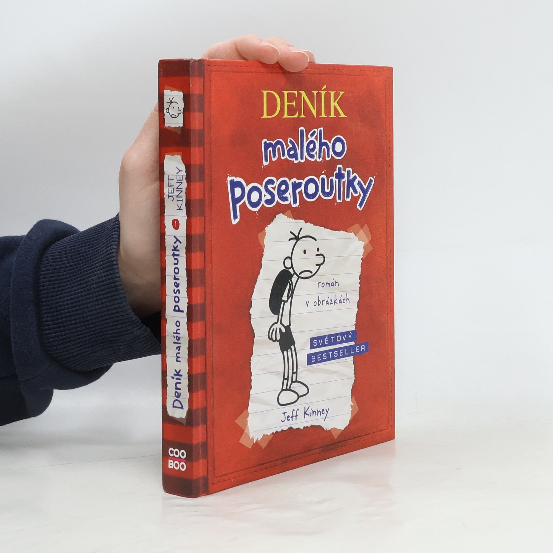 Jeff Kinney Deník malého poseroutky 1