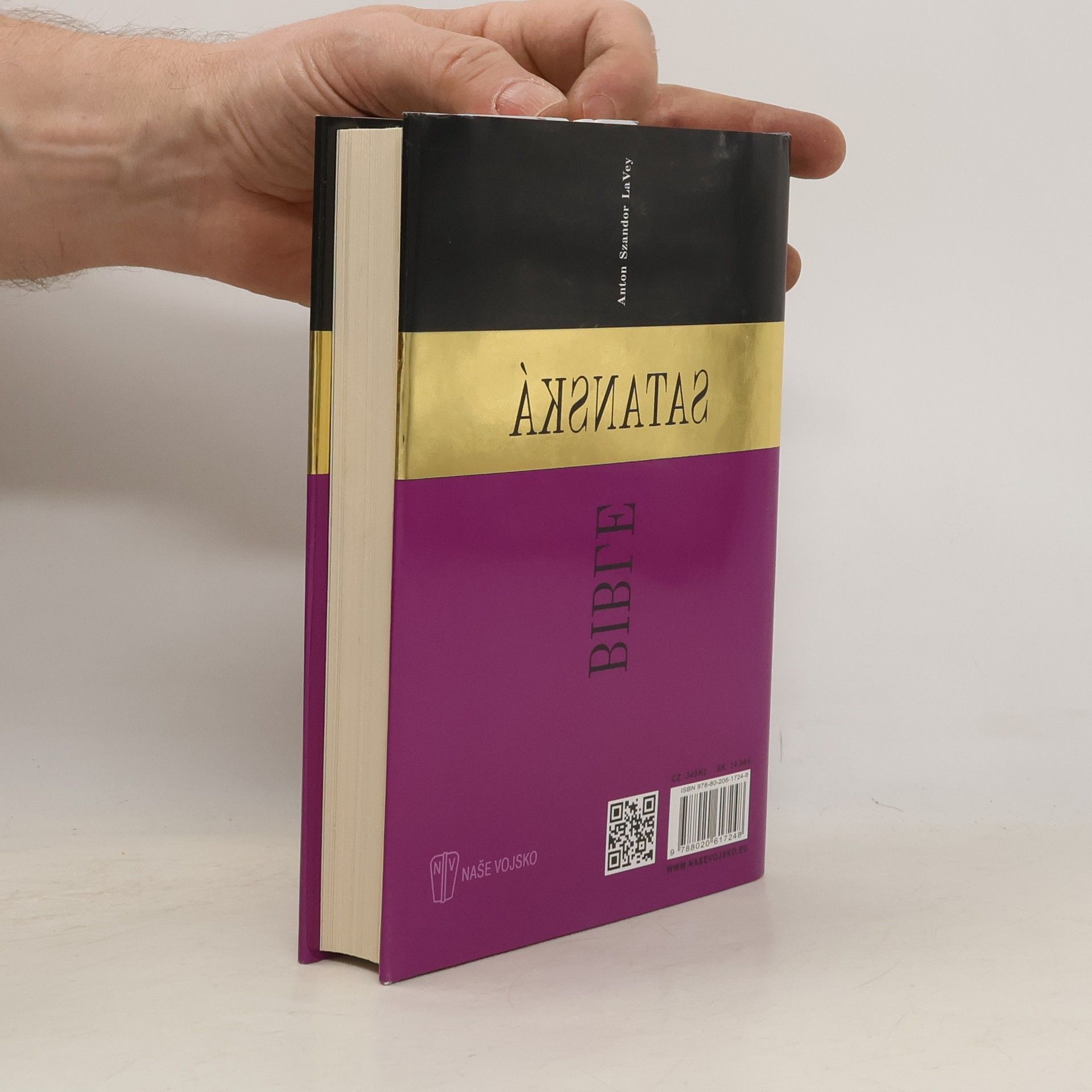 Anton Szandor La Vey Satanská Bible