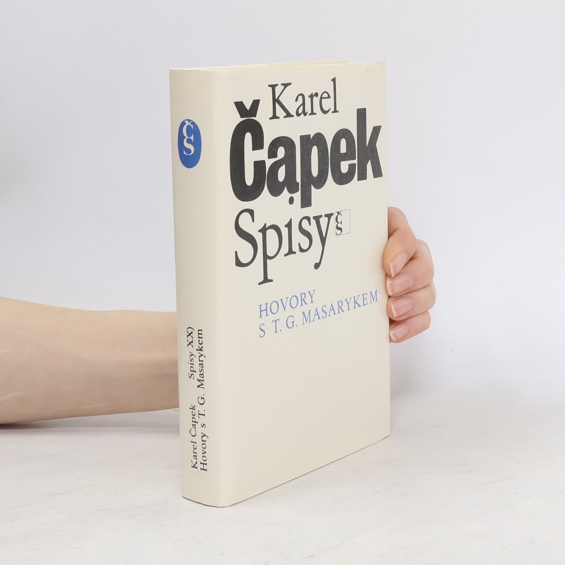 Karel Čapek Hovory s T. G. Masarykem