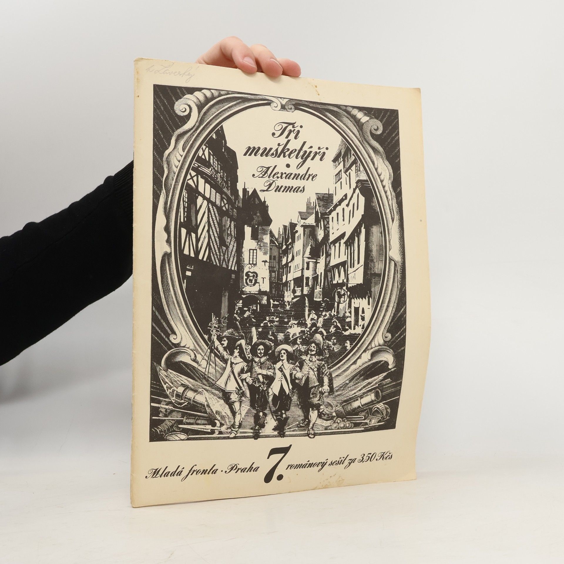 Alexandre Dumas Tři mušketýři 7. románový sešit