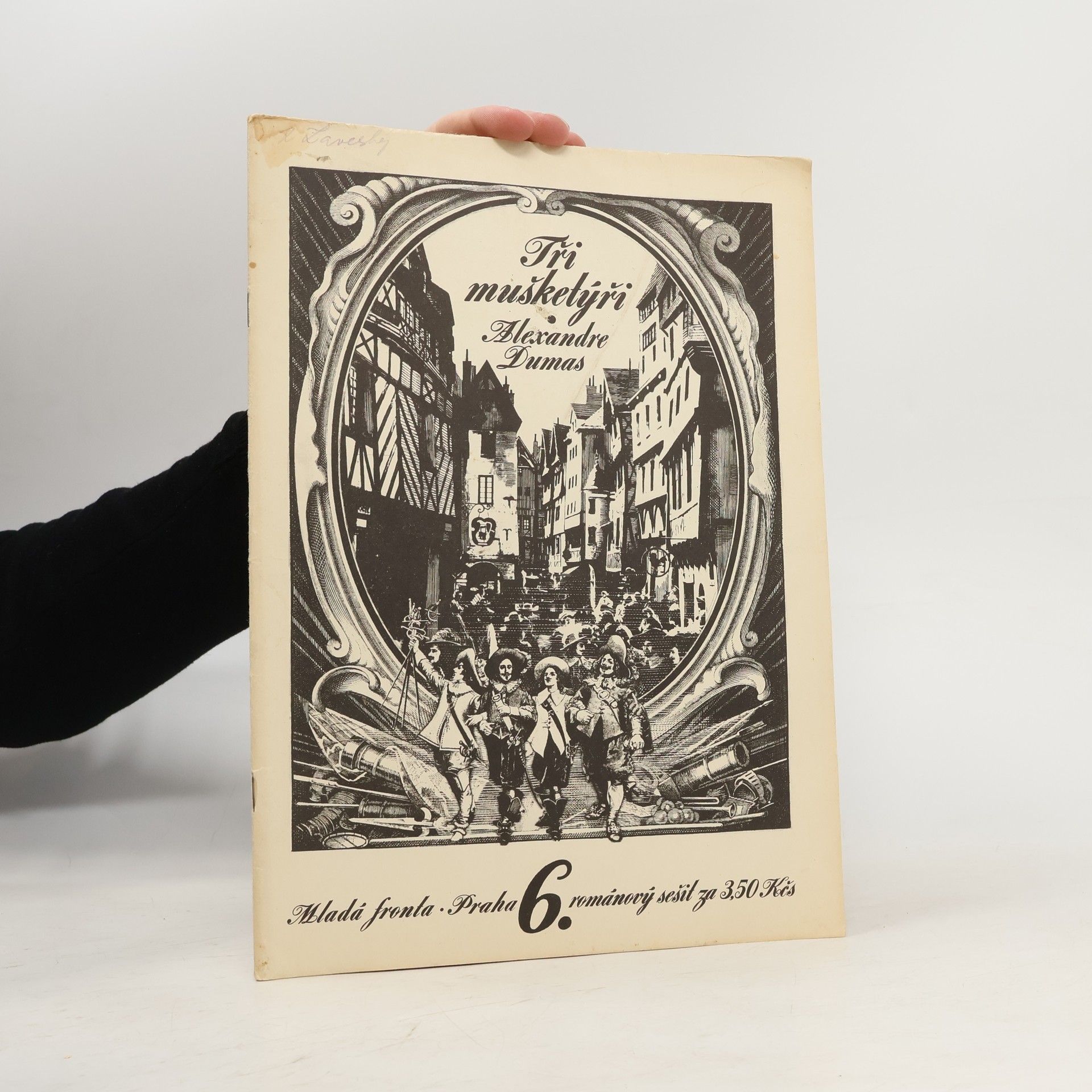 Alexandre Dumas Tři mušketýři 6. románový sešit