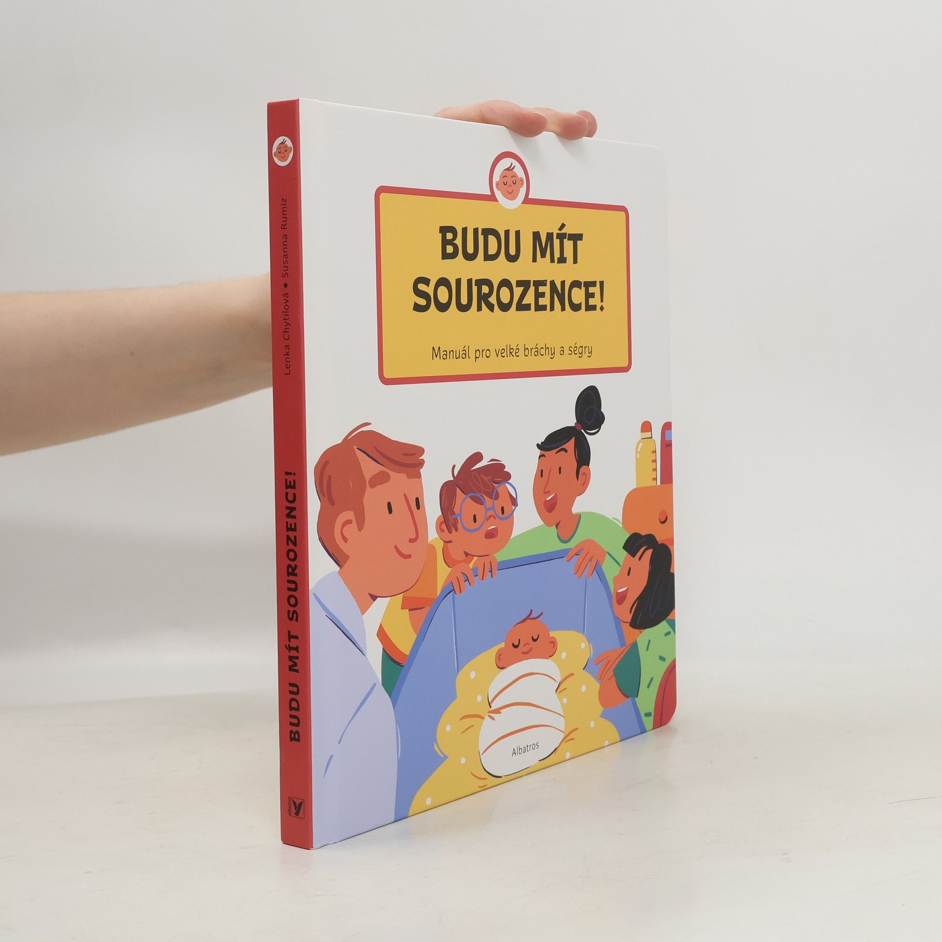 Lenka Chytilová Budu mít sourozence! : manuál pro velké bráchy a ségry