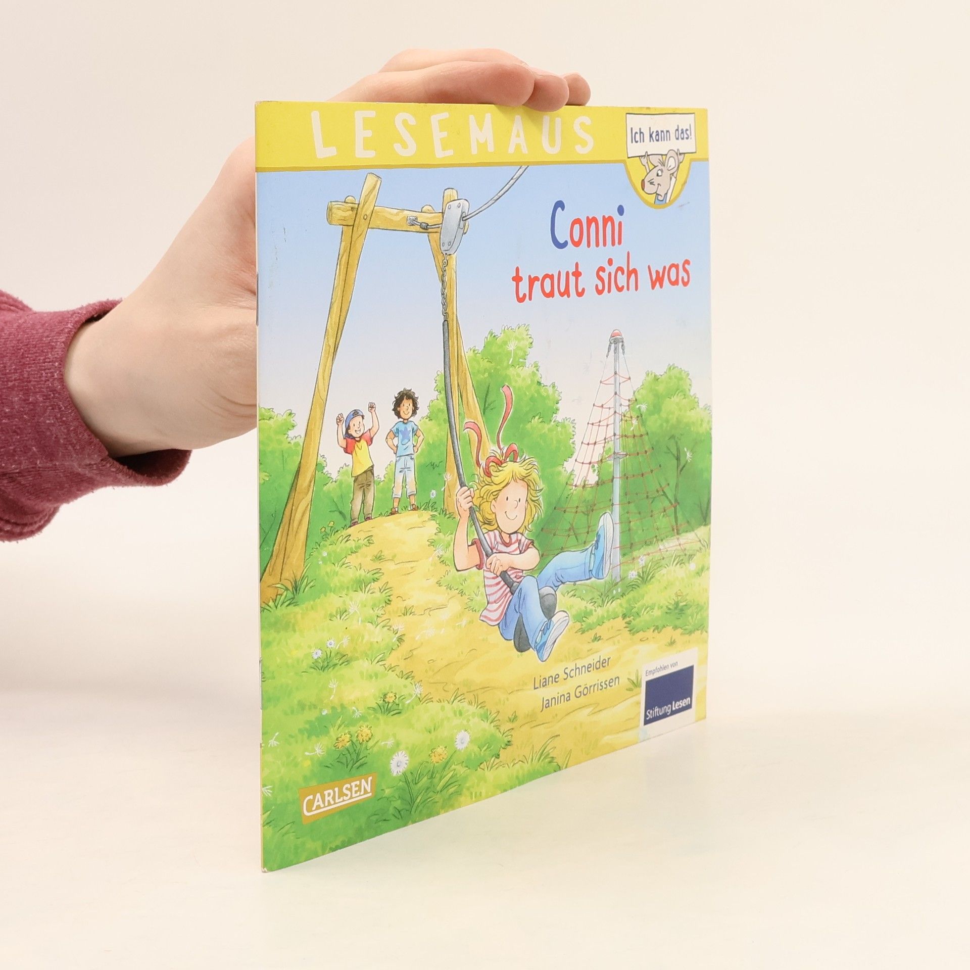 Janina Görrissen Lesemaus 115: Conni traut sich was