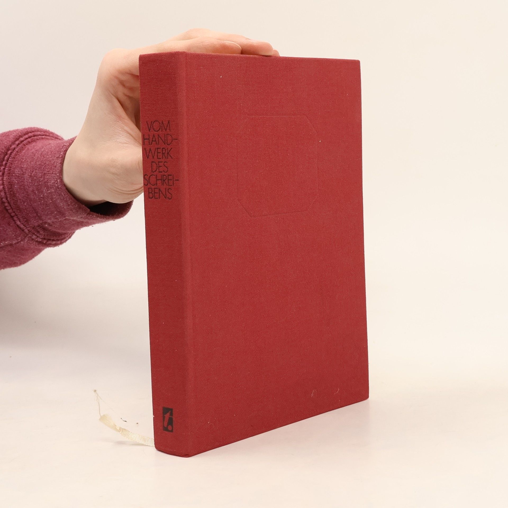 Rüdiger Bernhardt Vom Handwerk des Schreibens