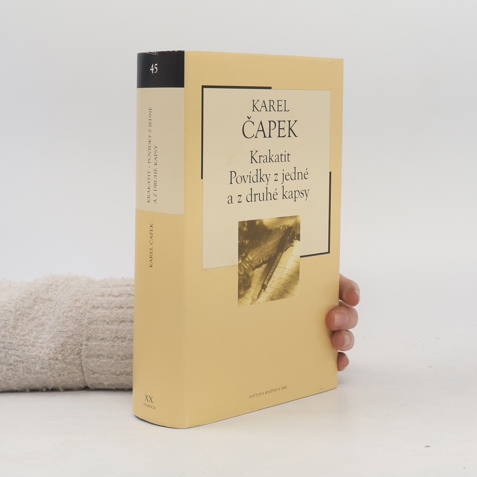 Karel Čapek Krakatit. Povídky z jedné a z druhé kapsy