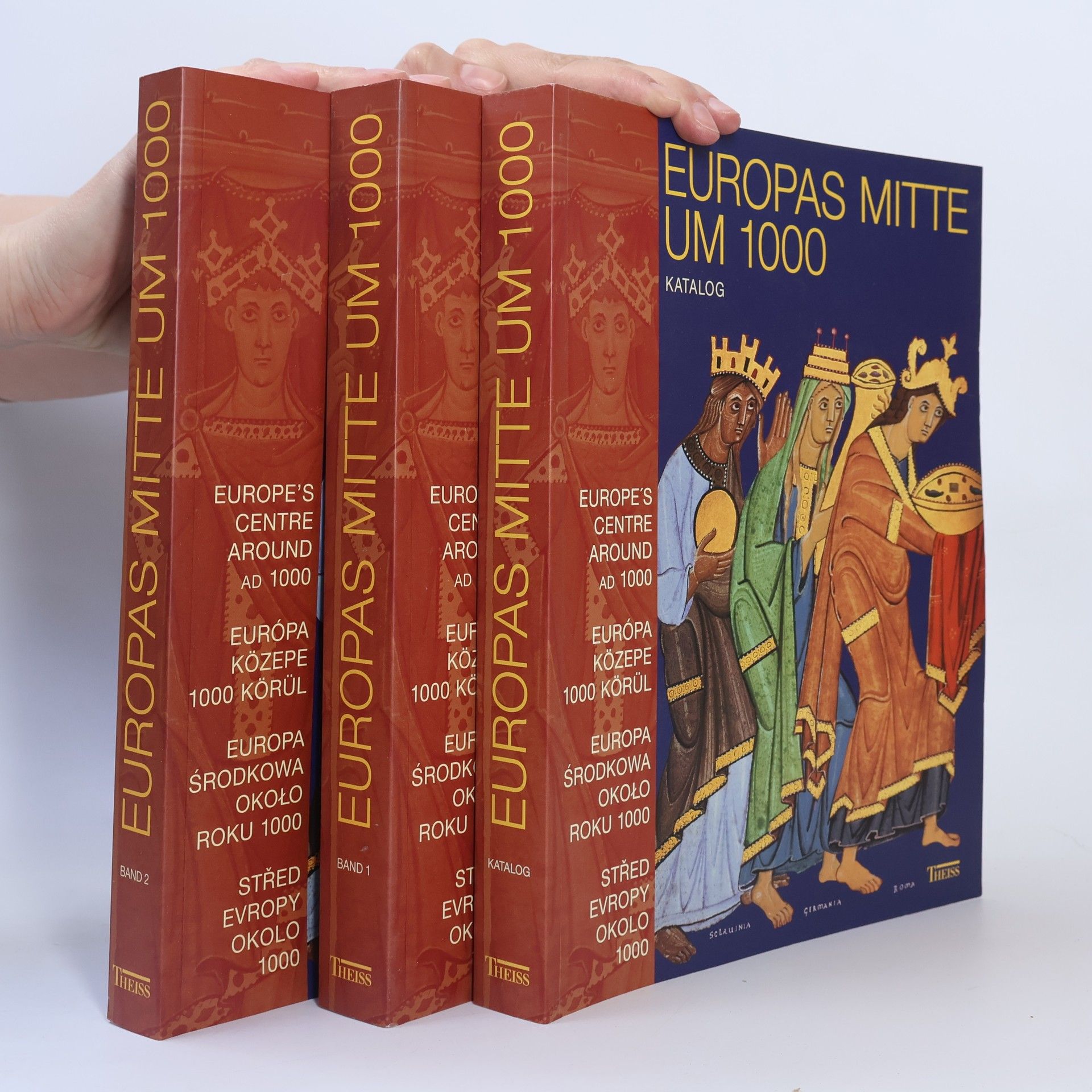 Europas Mitte um 1000 : Handbuch zur Ausstelung. (Band 1 + Band 2 + katalog)