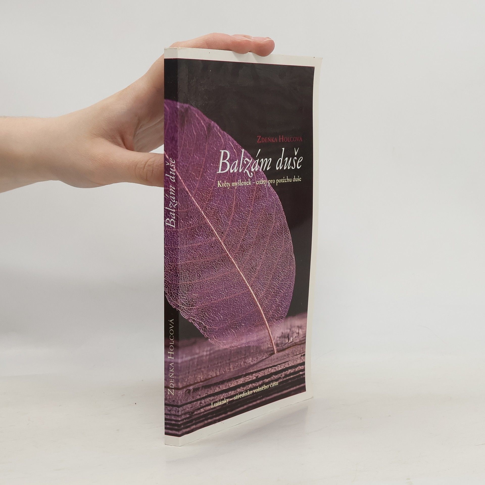 Zdeňka Holcová Balzám duše