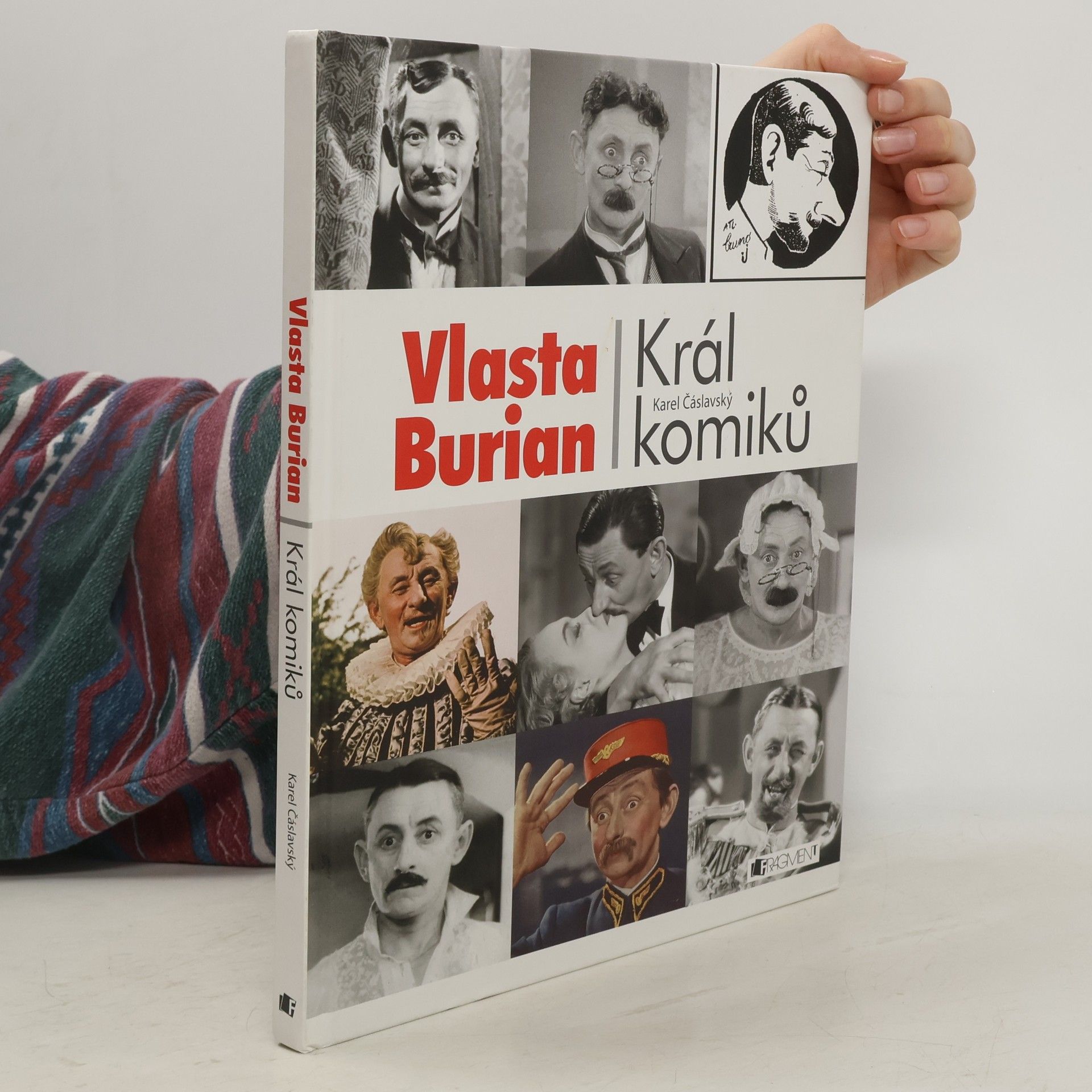 Karel Čáslavský Vlasta Burian - král komiků