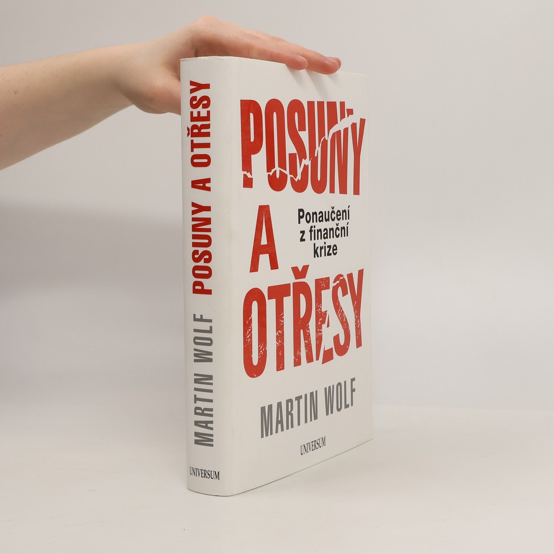Wolf-Martin Hoffmann Posuny a otřesy. Ponaučení z finanční krize