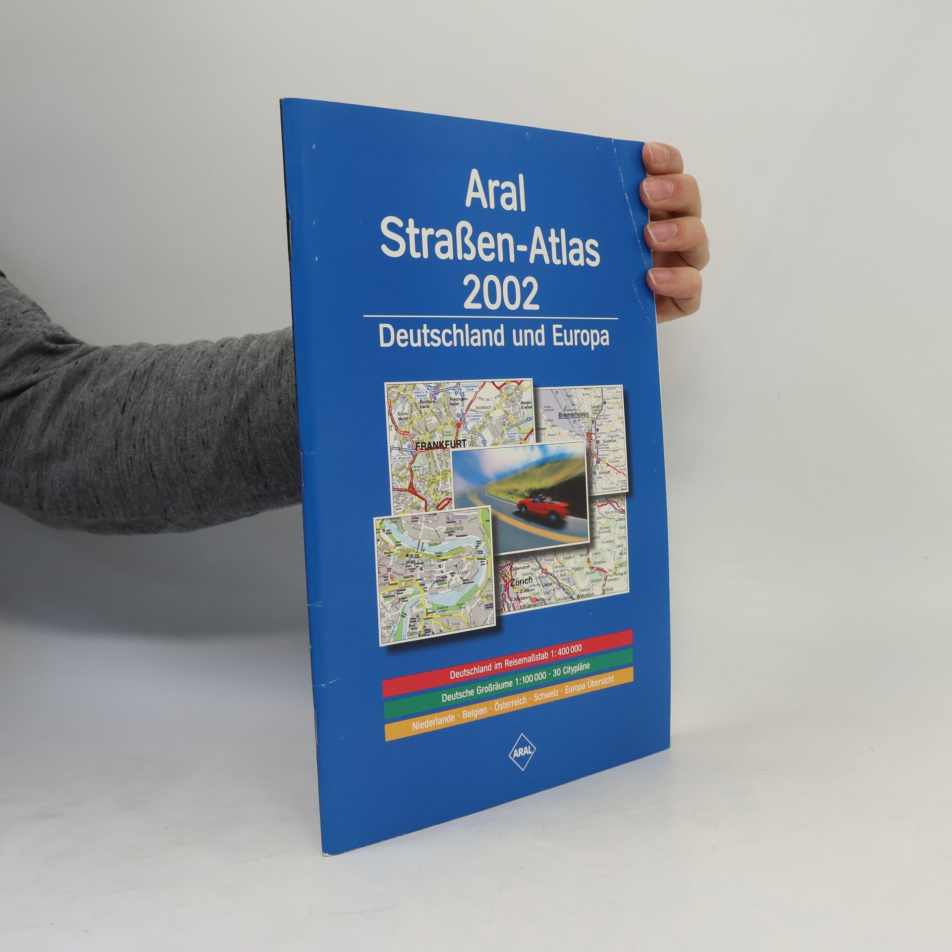 Autores varios Aral Straßen-Atlas 2002. Deutschland und Europa