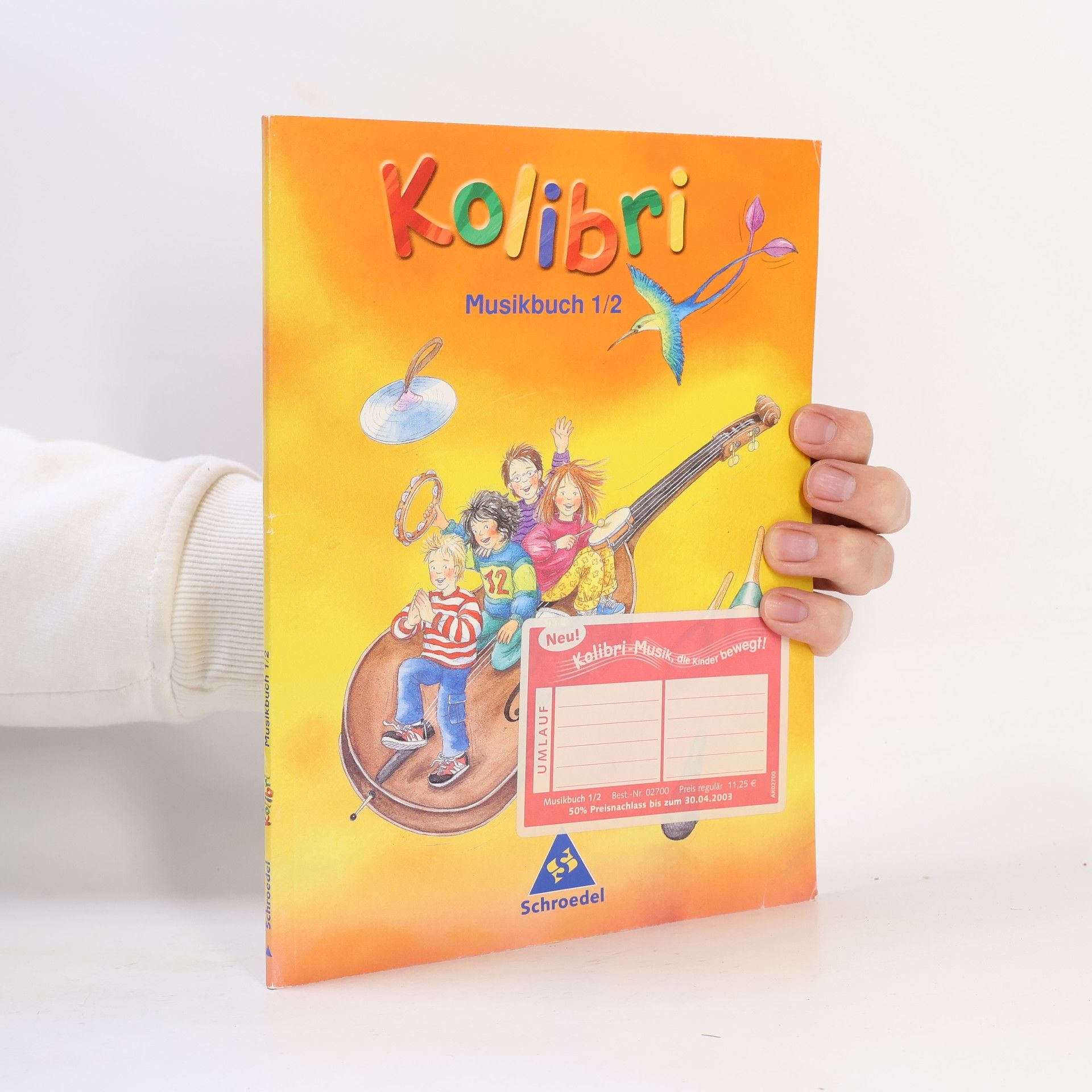 Ulrike Meyerholz Kolibri 2002/03. Musikbuch 1/2. Alle Bundesländer außer Bayern. Musik, die Kinder bewegt. (Lernmaterialien)