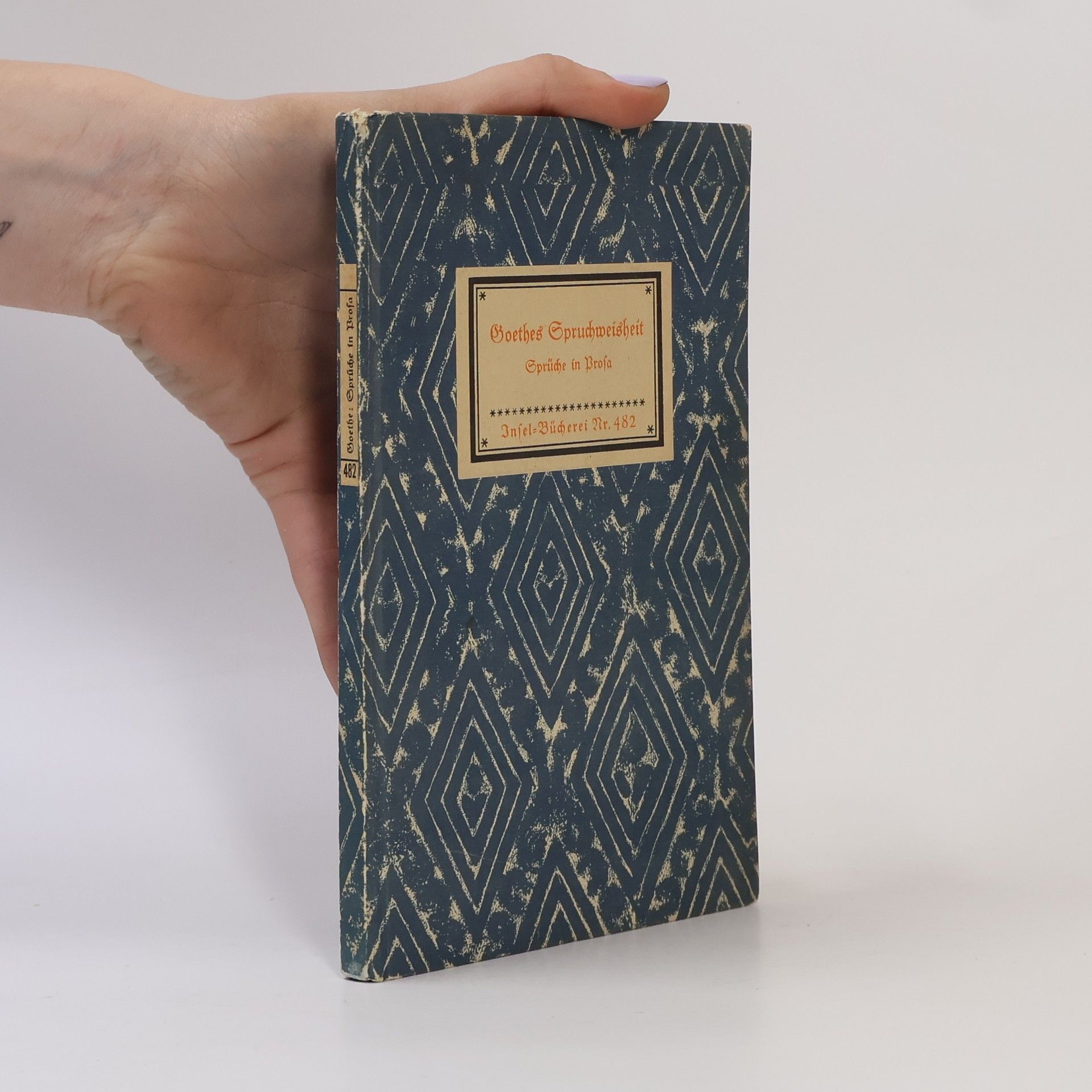 Johann Wolfgang von Goethe Goethes Spruchweisheit