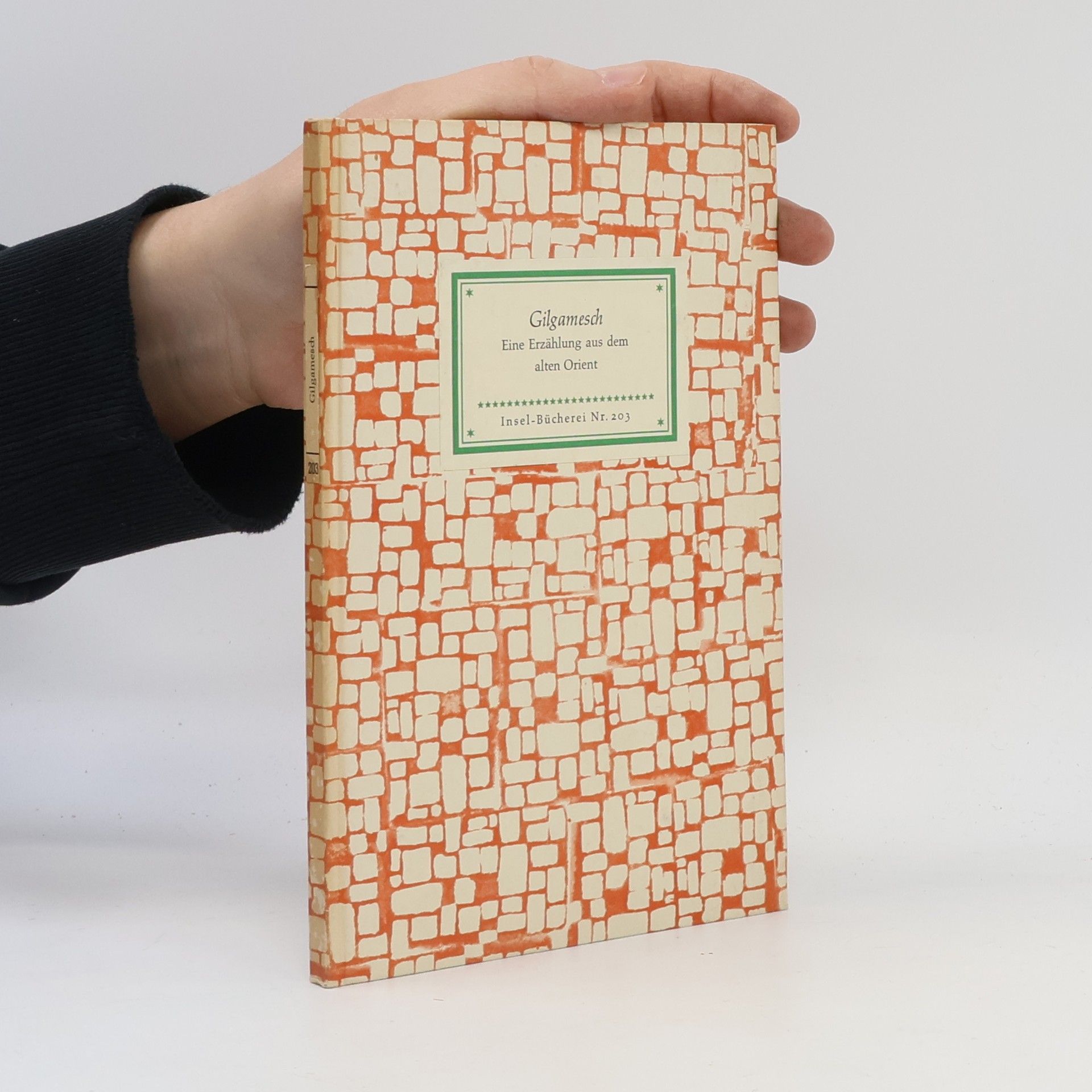 Georg Burckhardt Gilgamesch. Eine Dichtung aus dem alten Orient. Insel-Bücherei Nr. 203