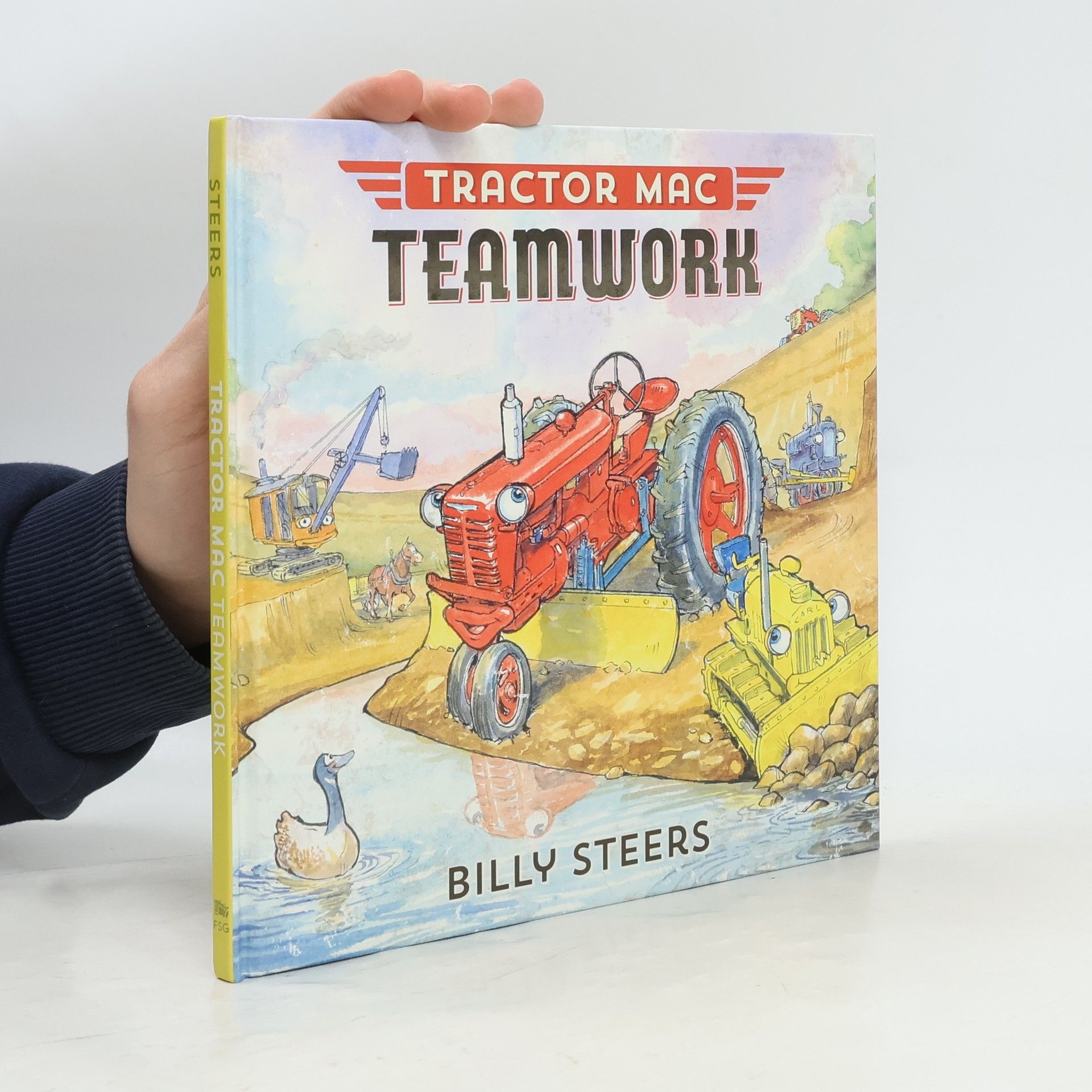 Billy Steers Tractor Mac Teamwork