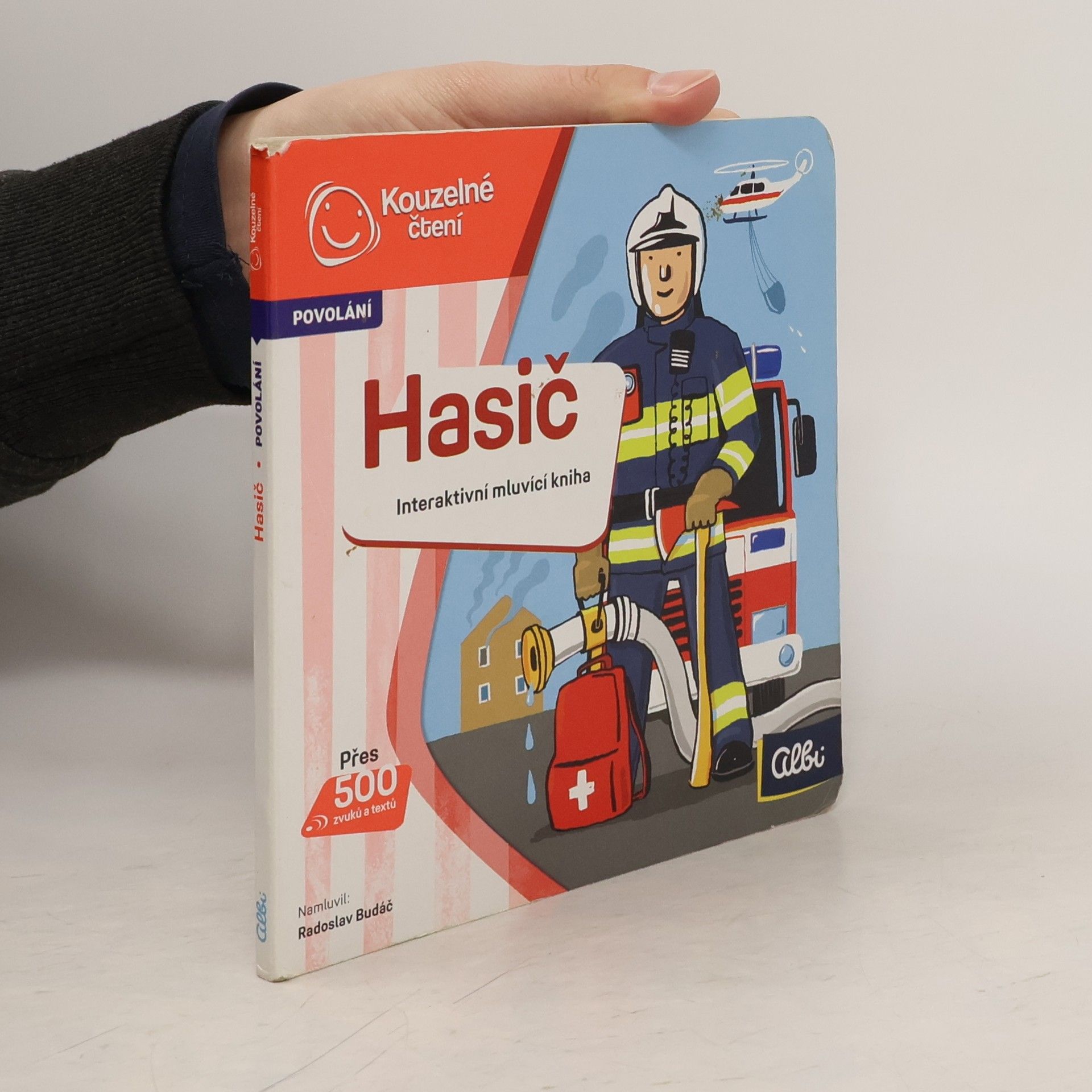 Kolektiv autorů Hasič - Kouzelné čtení - Minikniha povolání