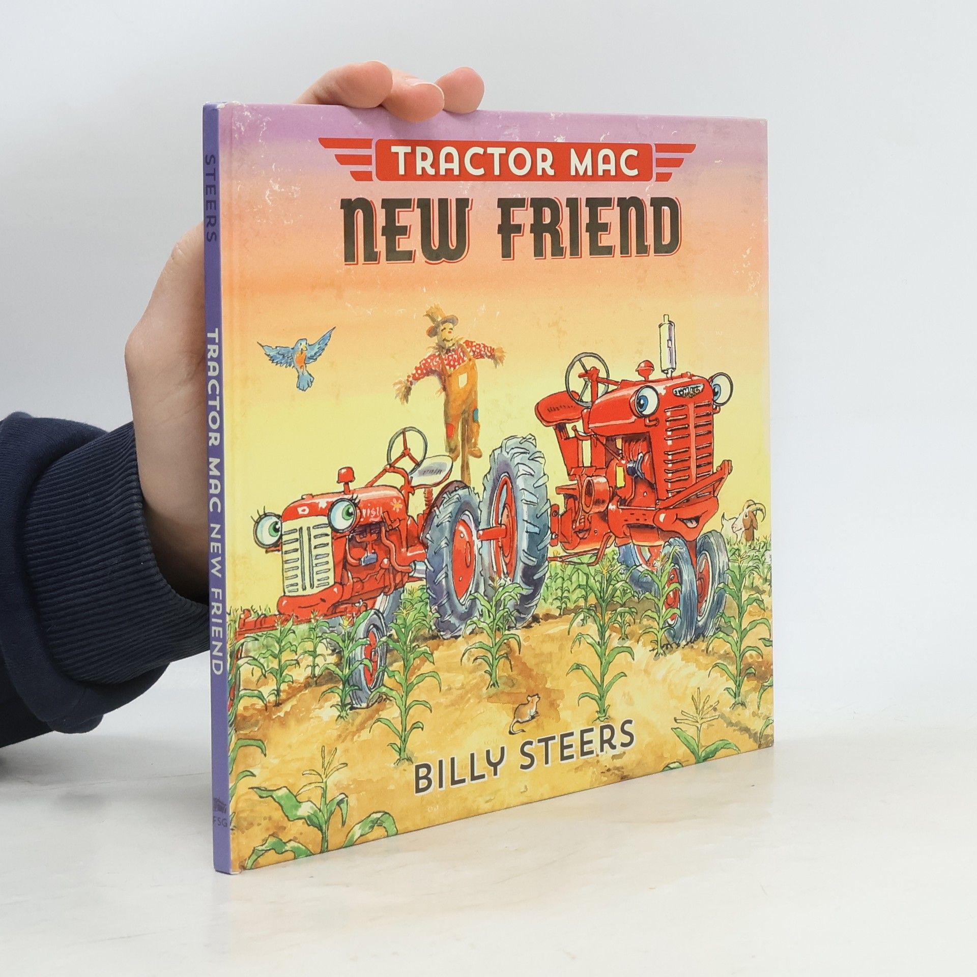 Billy Steers Tractor Mac New Friend