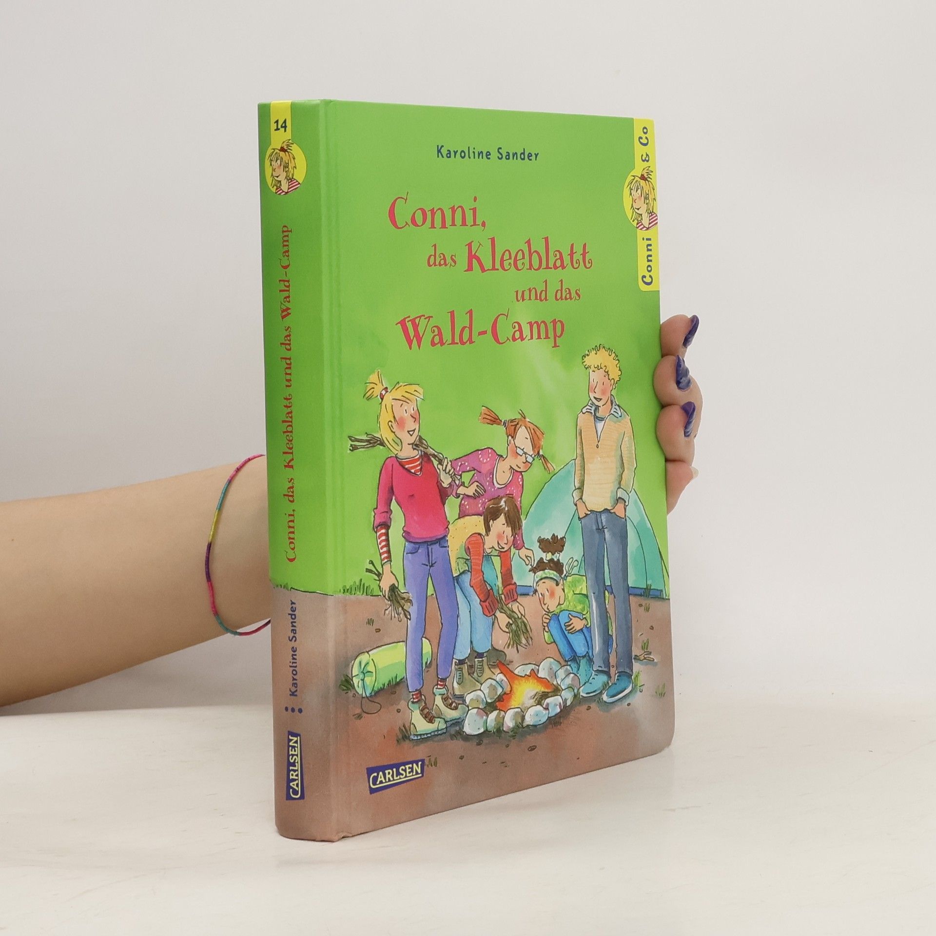 Karoline Sander Conni, das Kleeblatt und das Wald-Camp 14