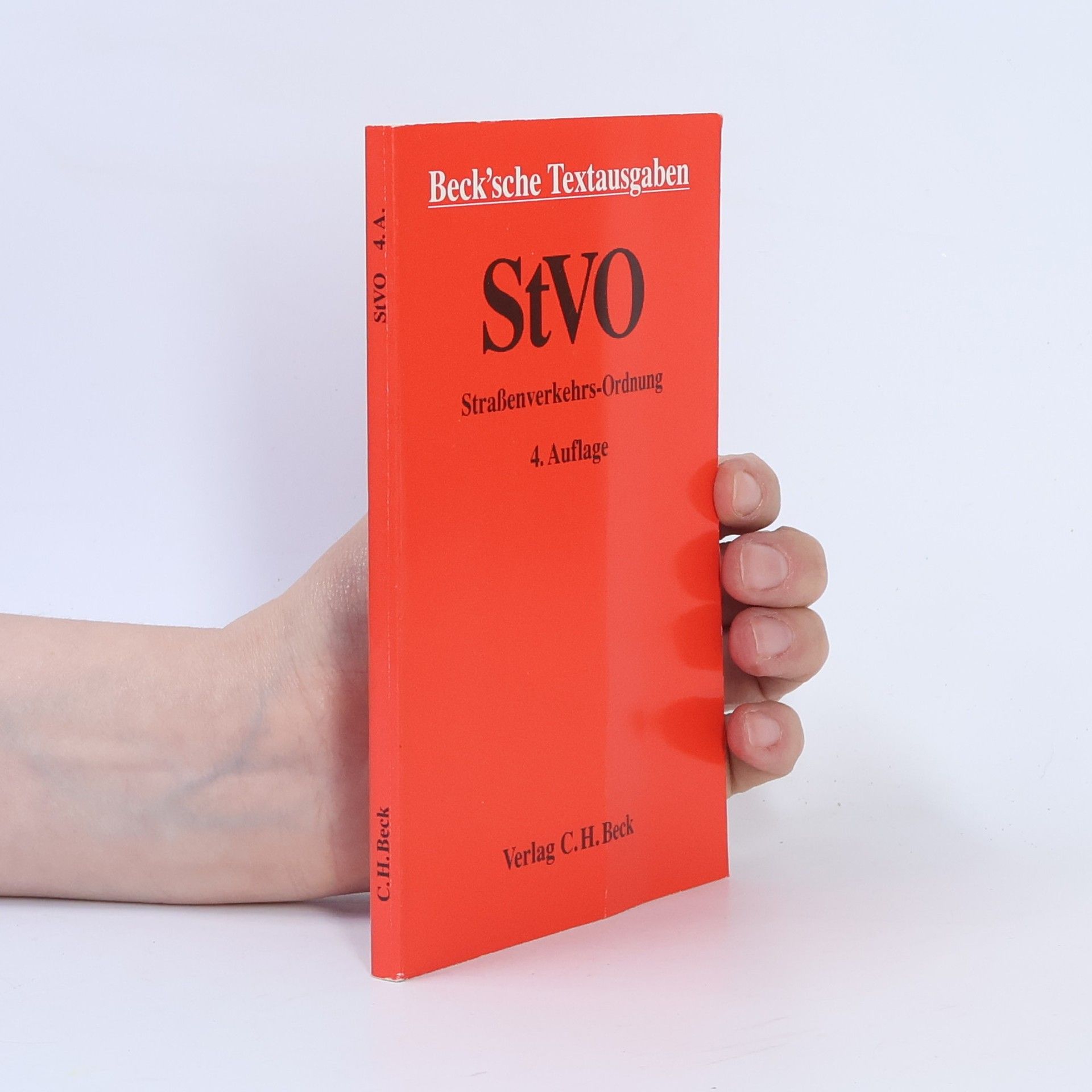 Klaus Seidenstecher Beck'sche Textausgaben - 4: Strassenverkehrs-Ordnung