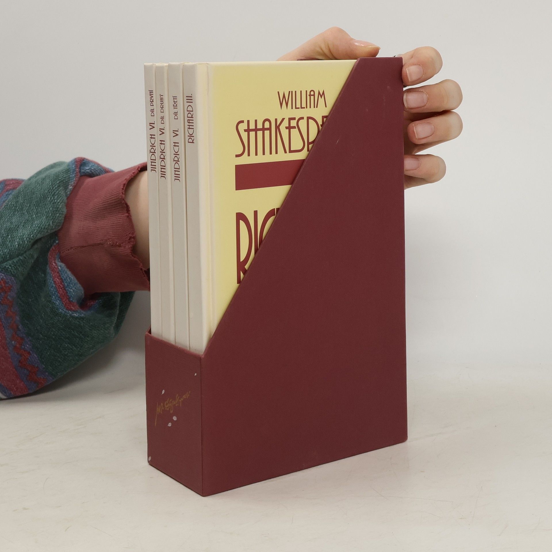 William Shakespeare 4x William Shakespeare. Richard III., Jindřich VI. 1. - 3. díl