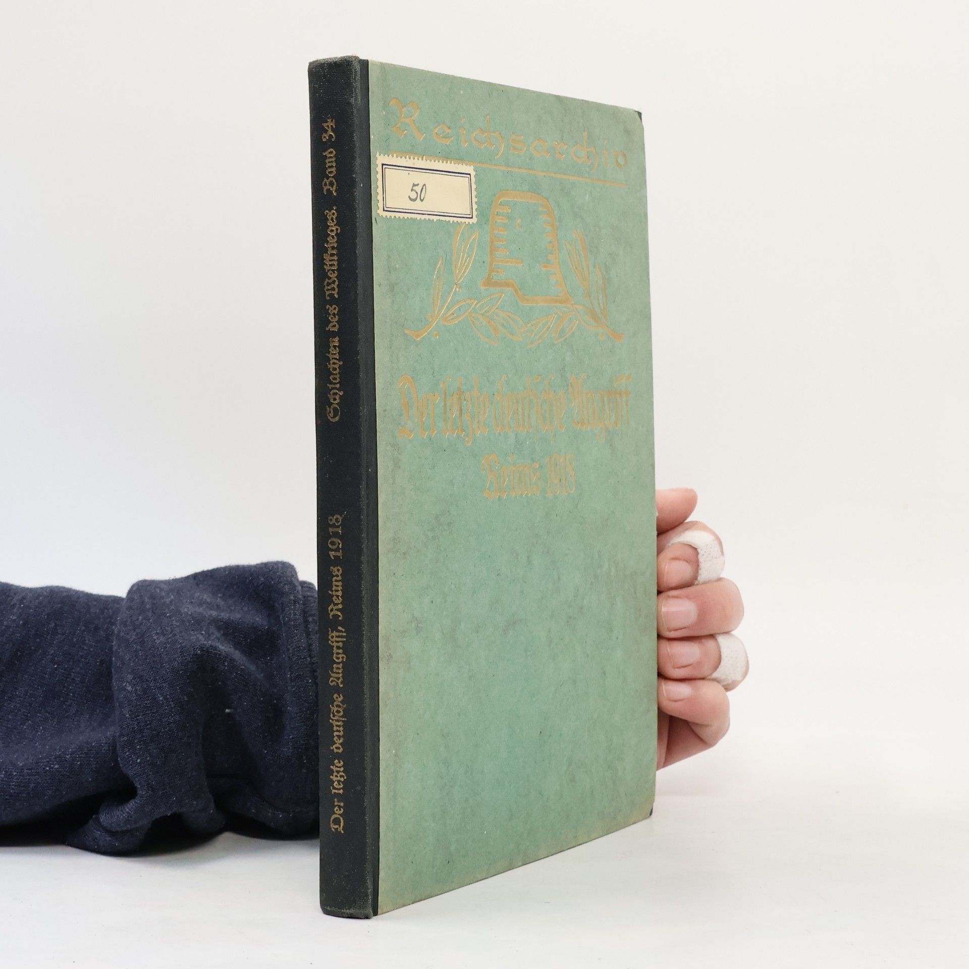 Alfred Stenger Der letzte deutsche Angriff, Reims 1918