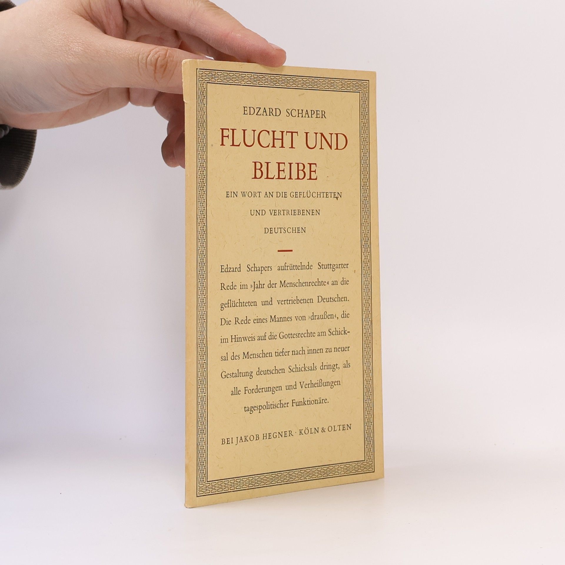 Flucht und Bleibe