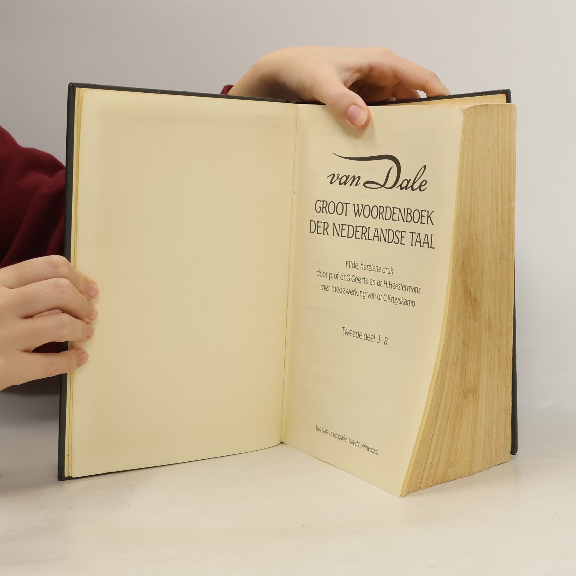 Various authors Groot woordenboek der Nederlandse taal 1-3