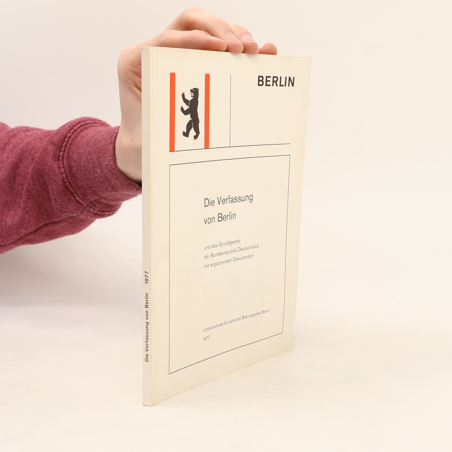 Autorenkollektiv Die Verfassung von Berlin