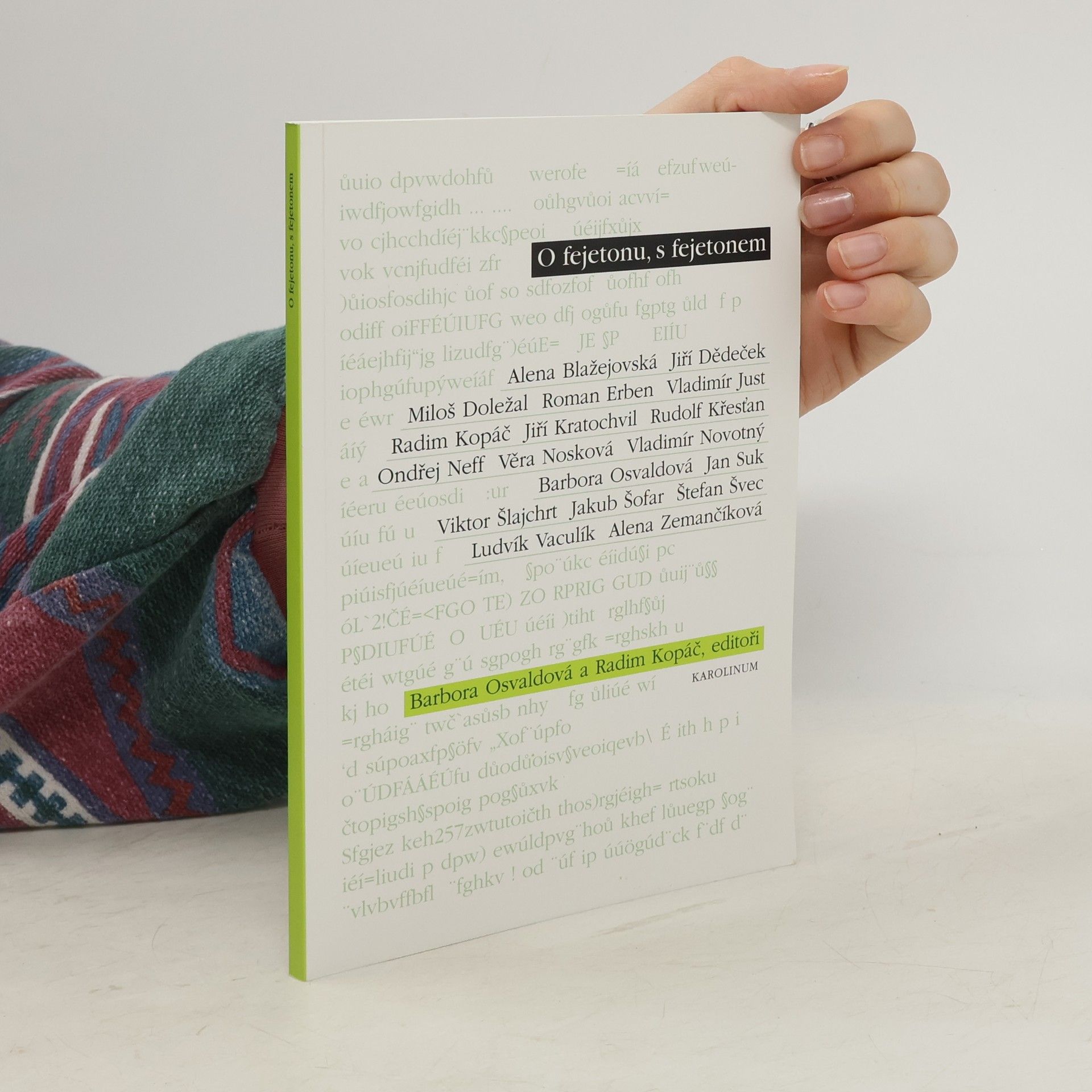 Ondřej Neff O fejetonu, s fejetonem