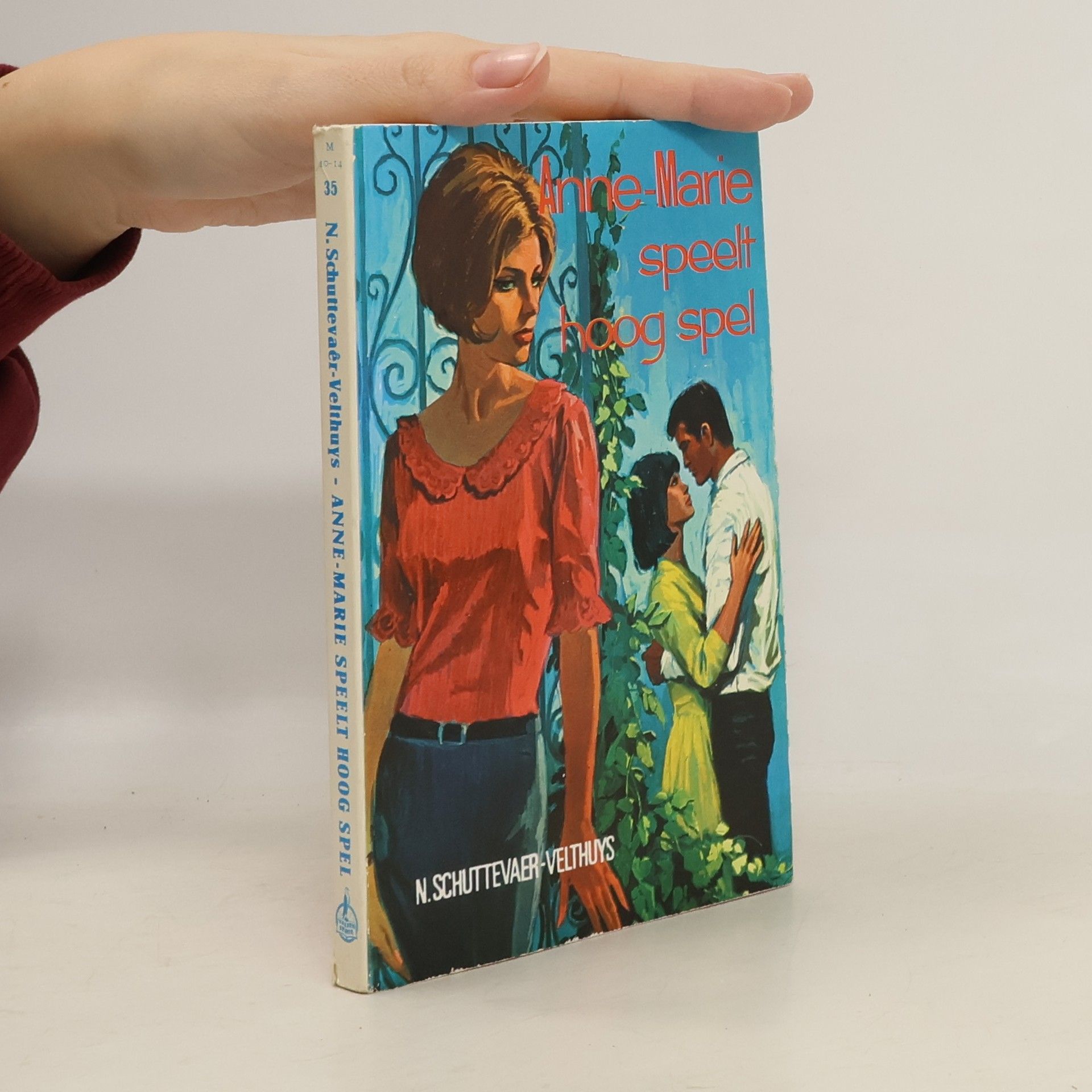 N. Schuttevaer-Velthuys Valkenserie - 35: Anne-Marie speelt hoog spel