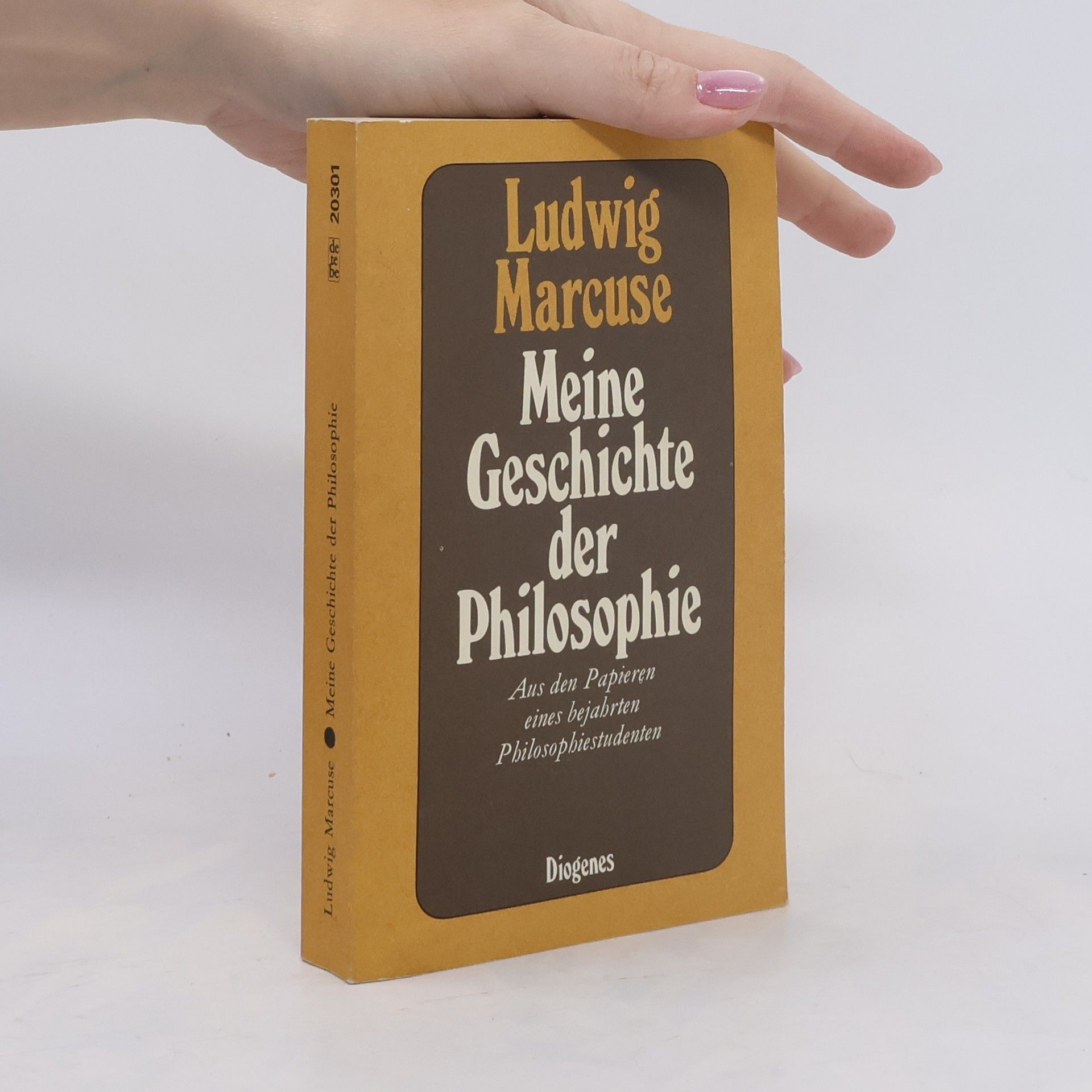 Ludwig Marcuse Meine Geschichte der Philosophie
